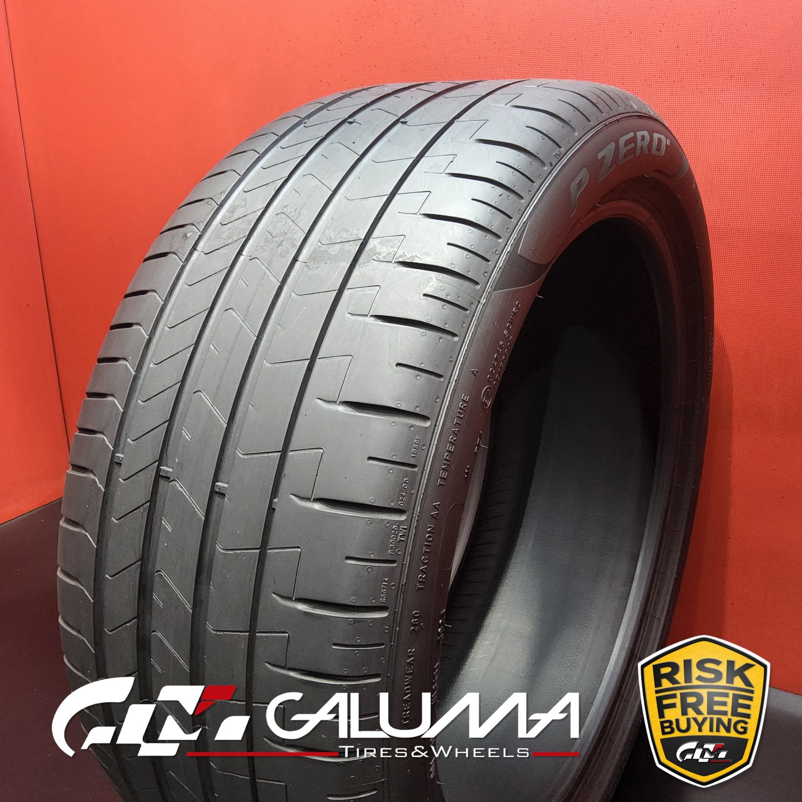 1 (One) Tire Pirelli P Zero PZ4 Run Flat ★ XL 255/40R19 255/40/19 2554019 #90779