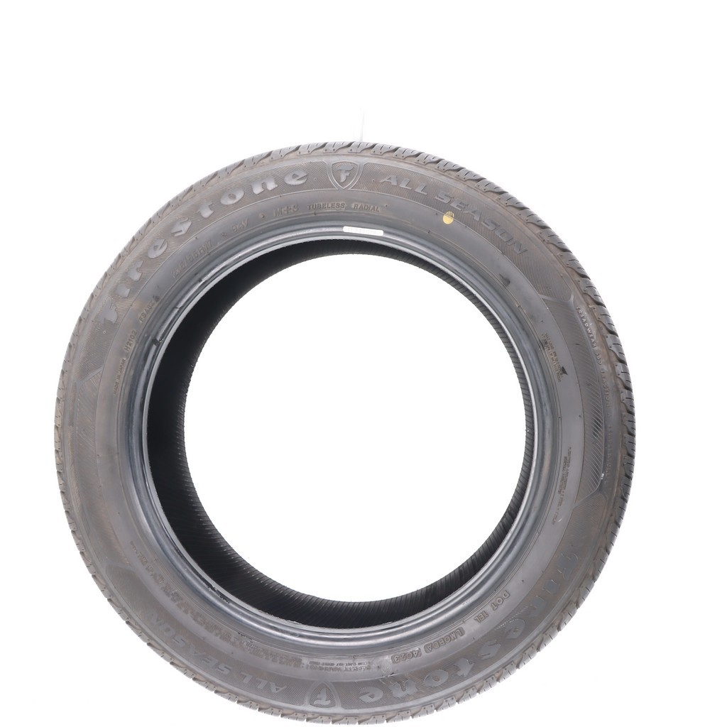 Set of (4) Used 215/55R17 Firestone All Season (Firestone) 94V – 8.5/32