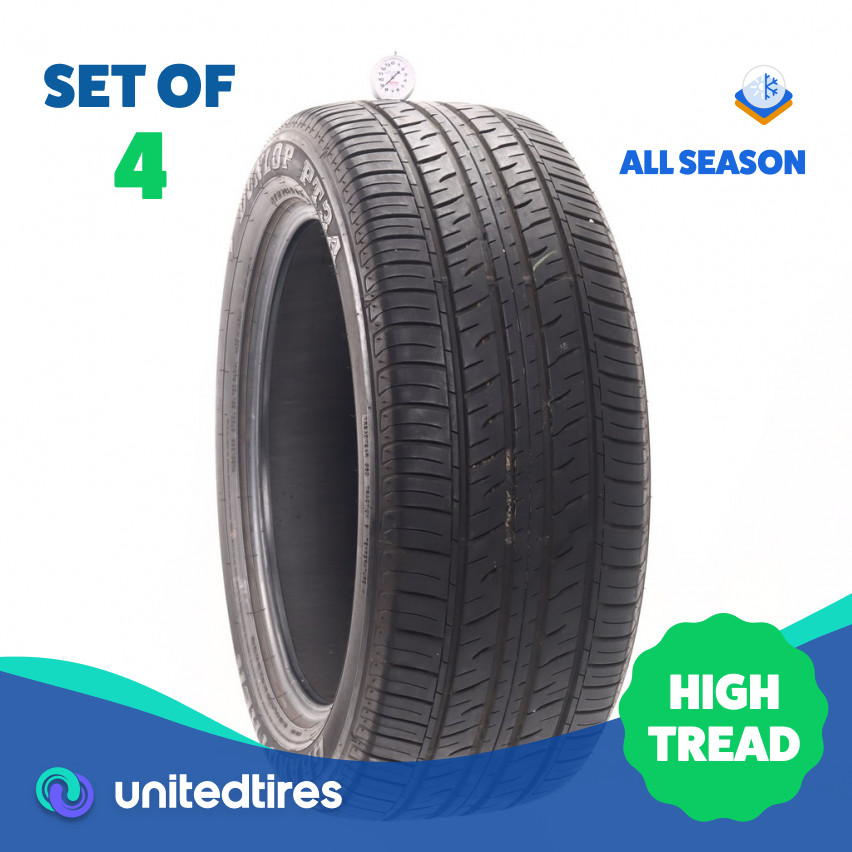Set of (4) Used 275/50R21 Dunlop Grandtrek PT3A 113V – 8.5-9.5/32