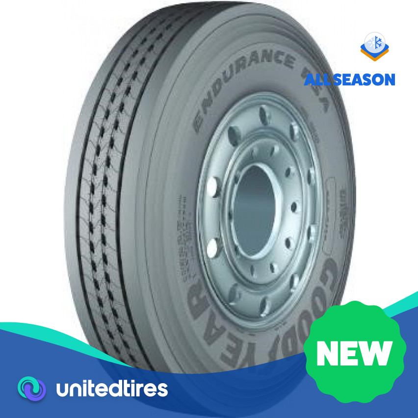 New LT 295/75R22.5 Goodyear Endurance RSA 144/141L