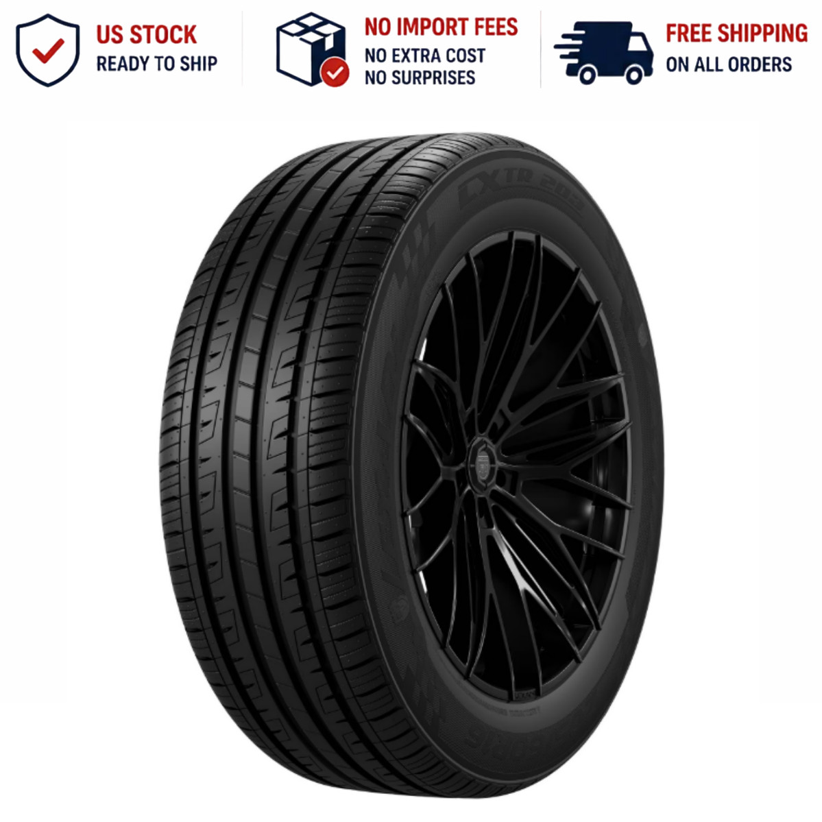 Lexani LXTR-203 All Season 185/65R15 88H Passenger Tire-US Stock, No Import Fees