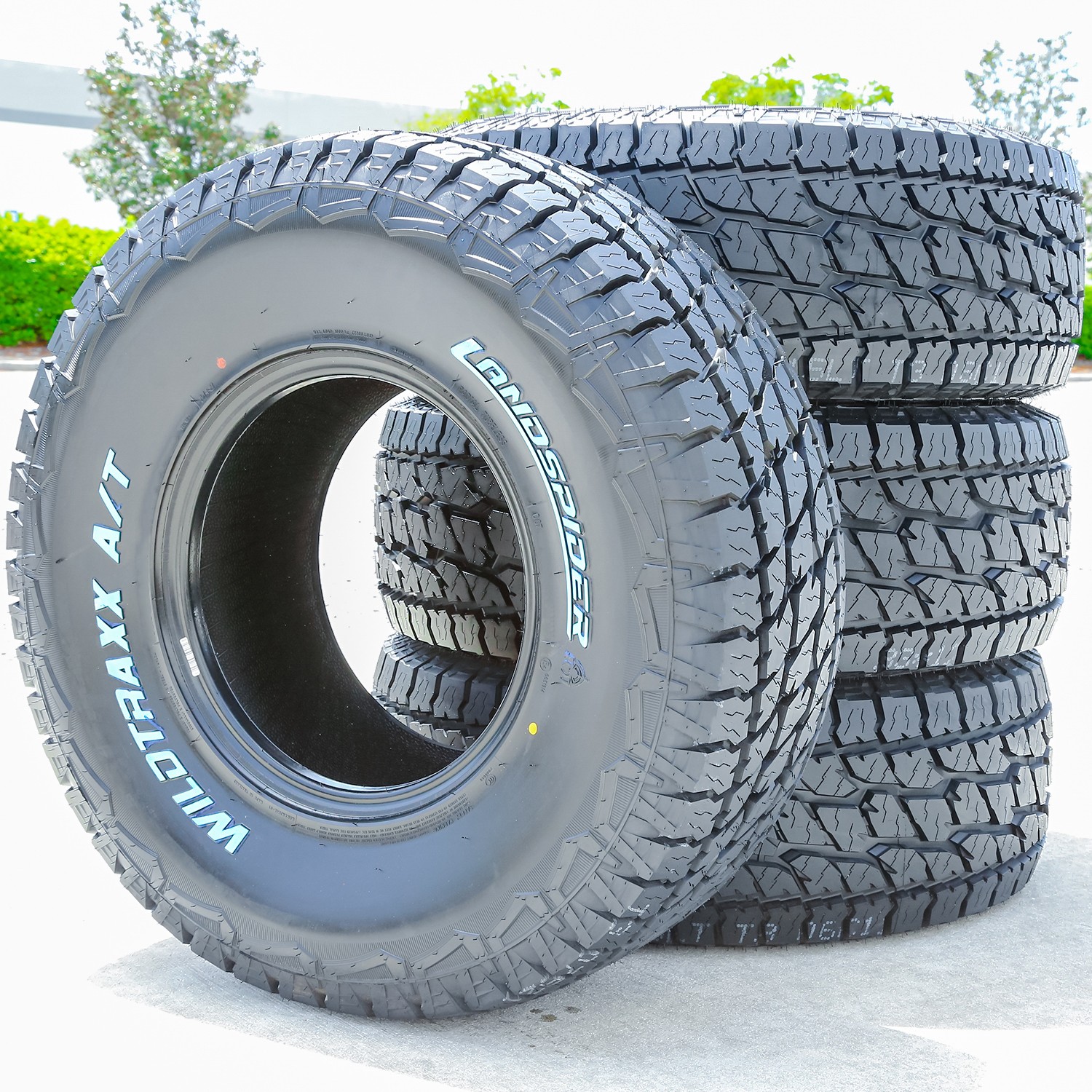 Tire Landspider Wildtraxx A/T LT 265/70R17 Load E 10 Ply AT All Terrain