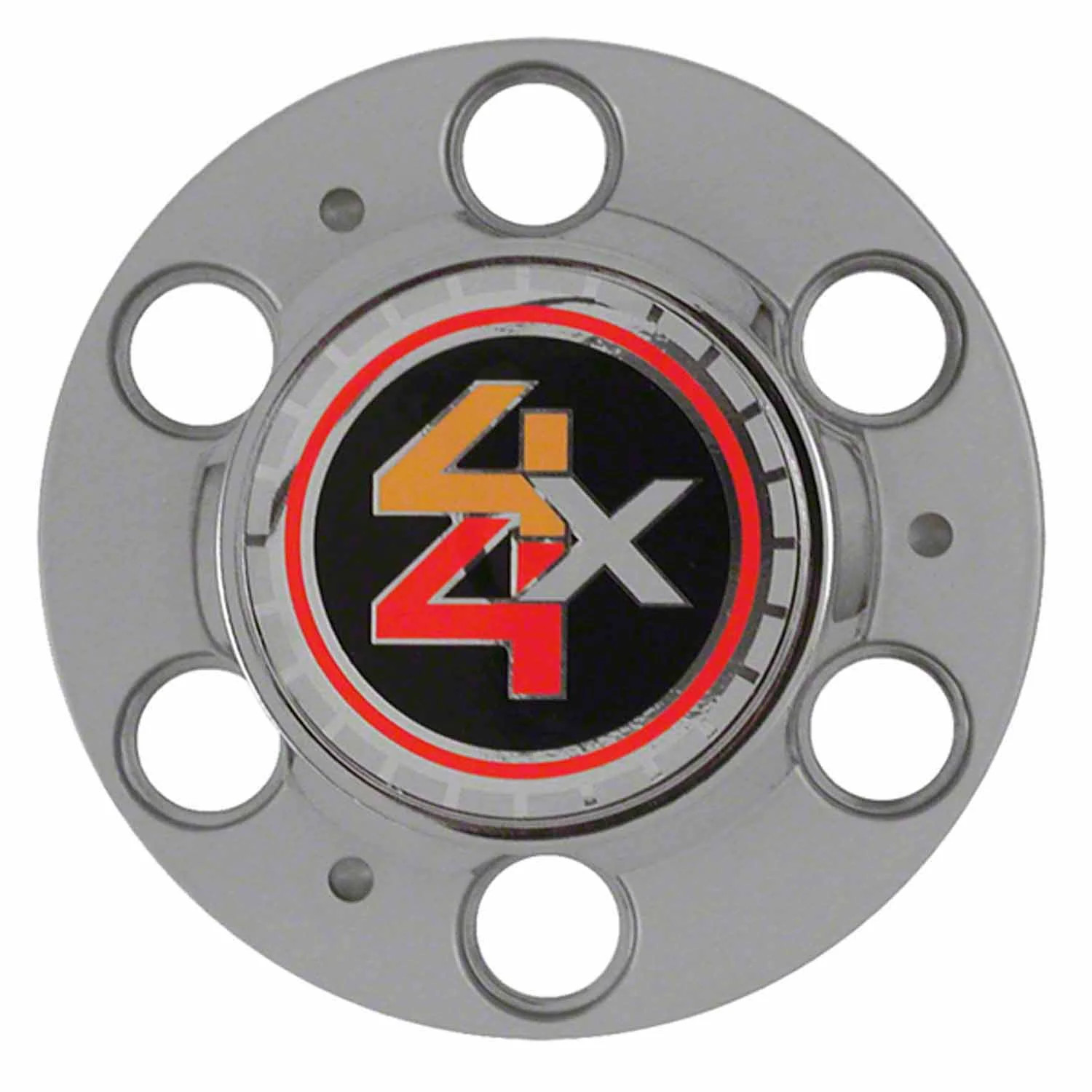 Chrome 4X4 Logo Aluminum Set of 4 FITS 1980 GMC Jimmy