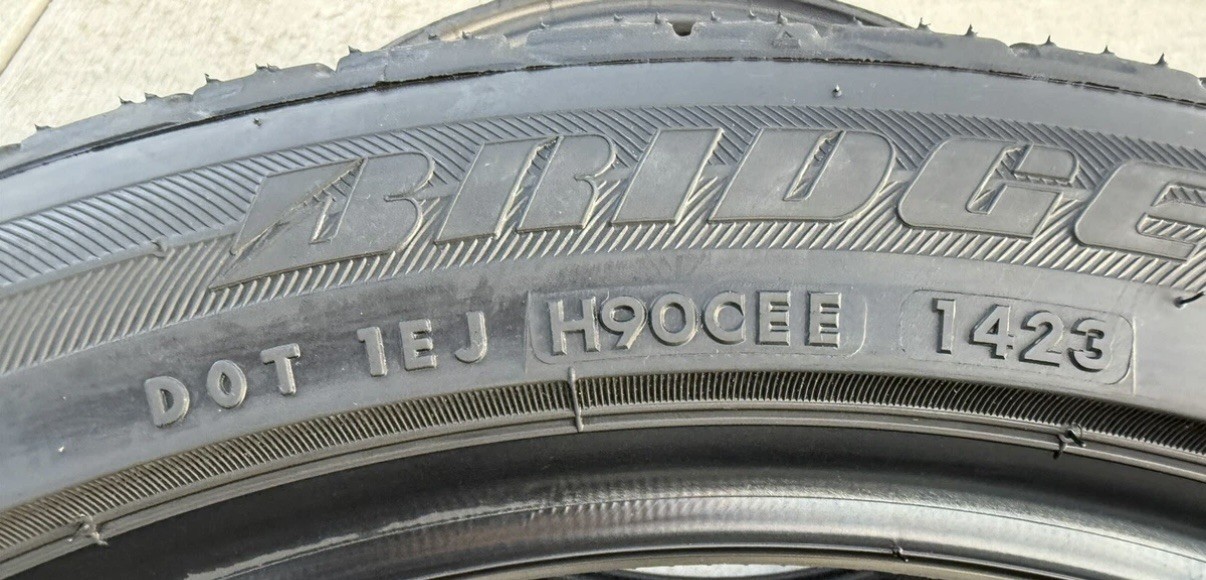 ONE NEW 315/35R20 110W Bridgestone Dueler H/P HP Sport RFT Run Flat BMW Tire