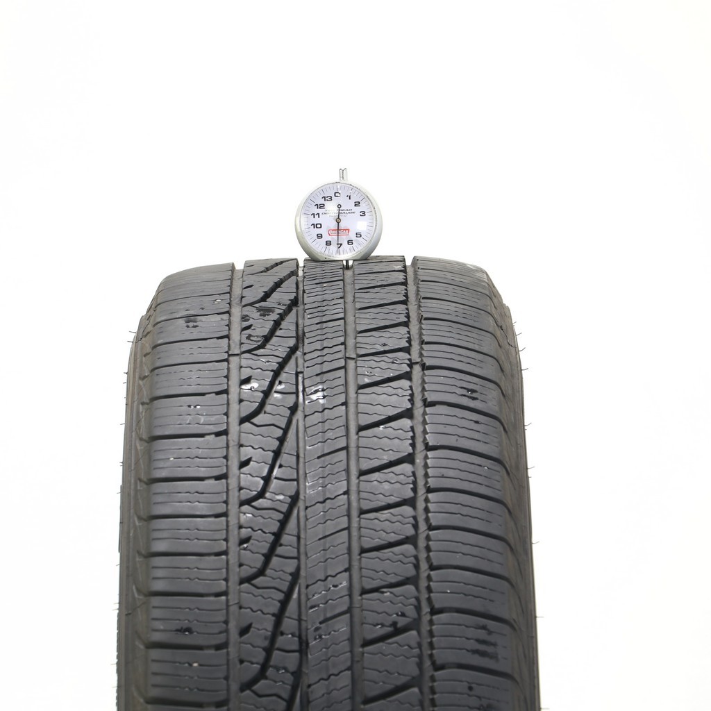 Set of (4) Used 225/55R18 Goodyear Assurance WeatherReady 98V – 7-8.5/32 (1A65U)