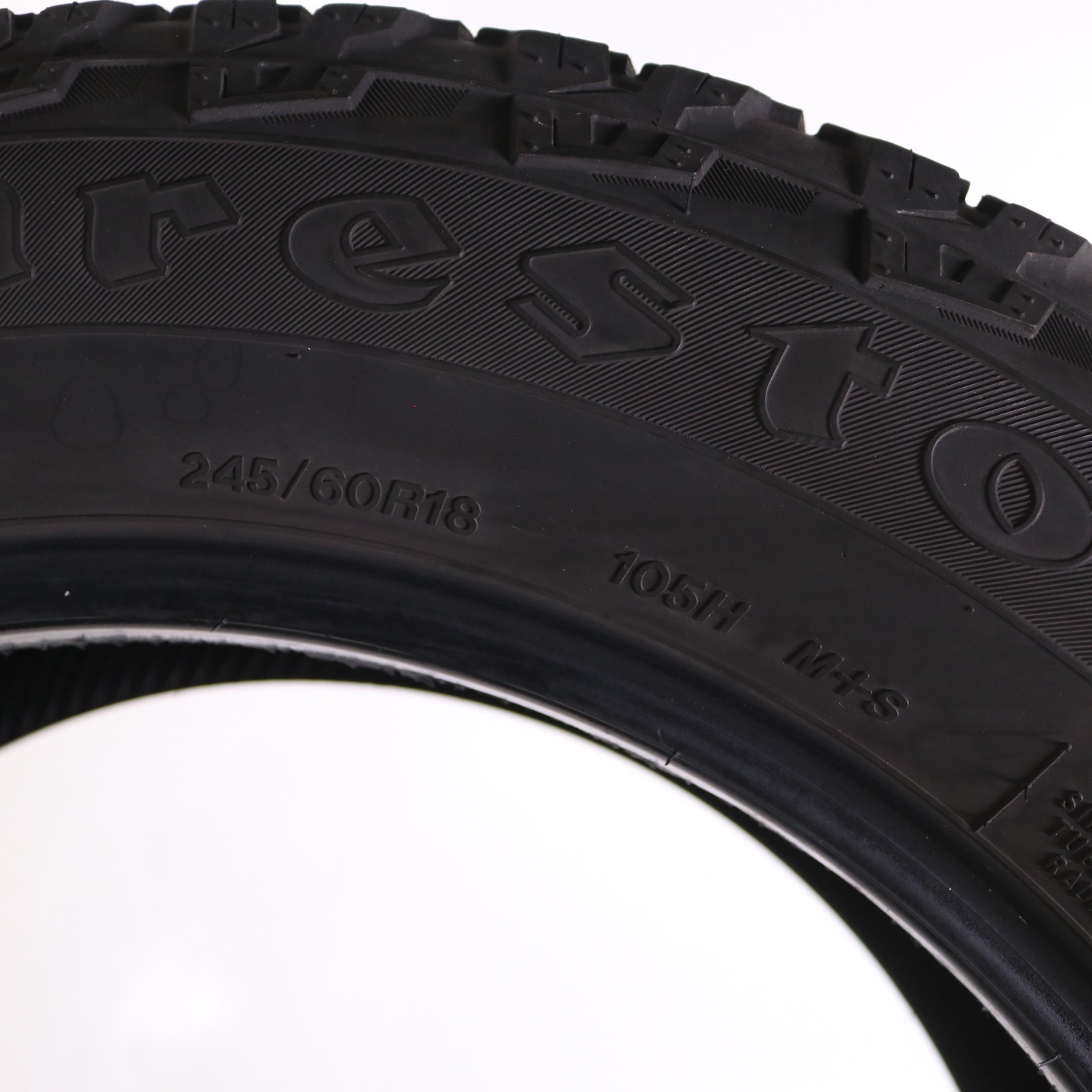 Set of 2 Used 245/60R18 Firestone Destination LE2 – 105H – 6.5-7/32