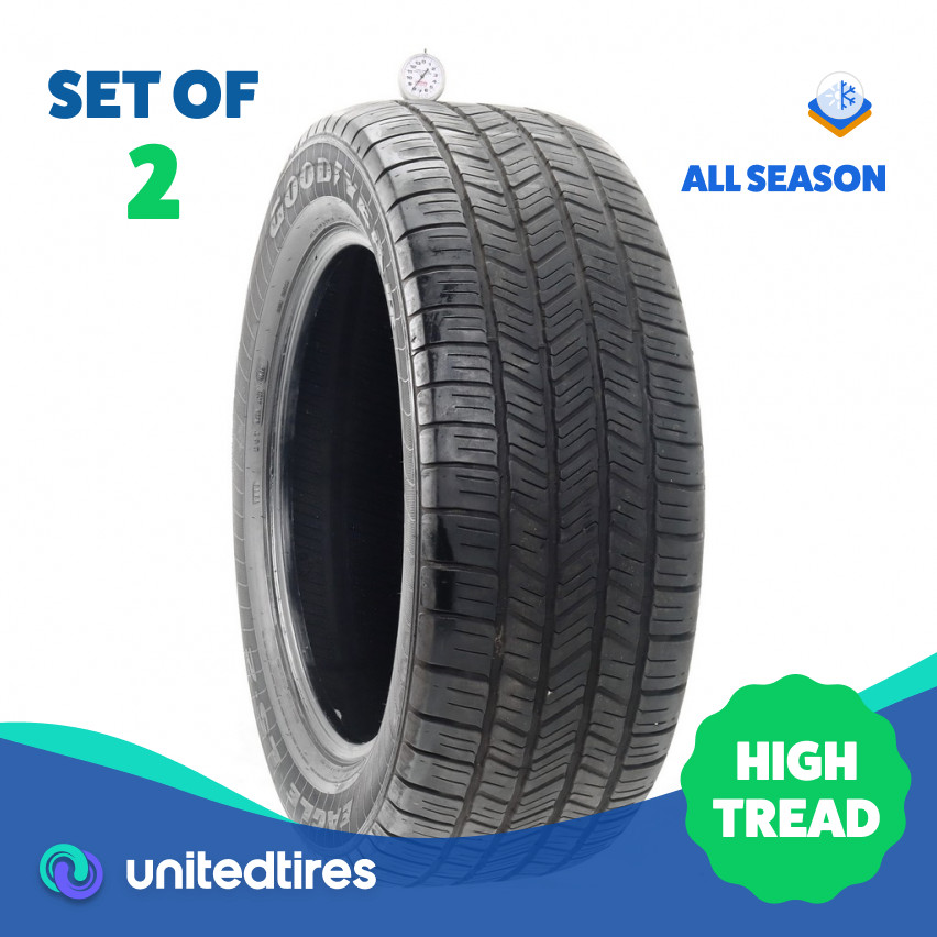 Set of (2) Used 275/55R20 Goodyear Eagle LS-2 111S – 8/32