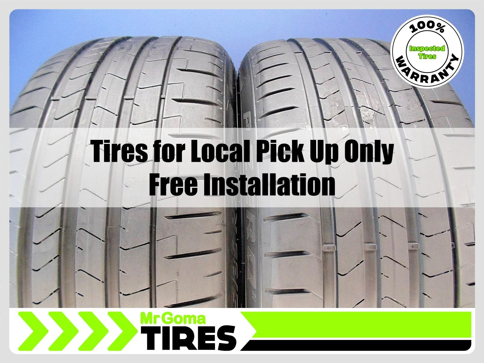 2 PIRELLI P ZERO TM PZ4 TO PNCS XL 235/35R20 USED TIRES 7.6/32 TREAD 2353520