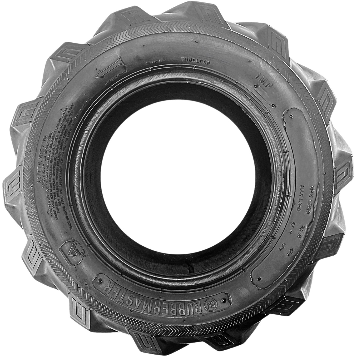 Tire RubberMaster SG803 23X8.50-12 93A8 Load 6 Ply Lawn & Garden