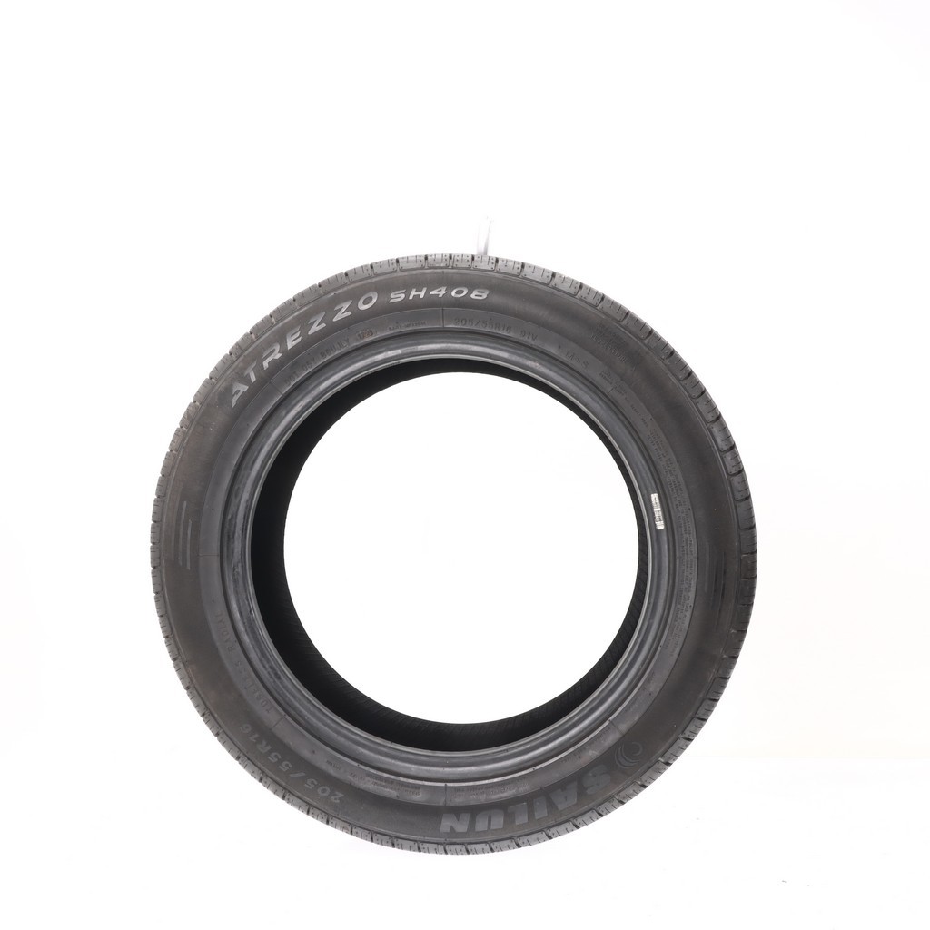 Set of (4) Used 205/55R16 Sailun Atrezzo SH408 91V – 8.5-9.5/32