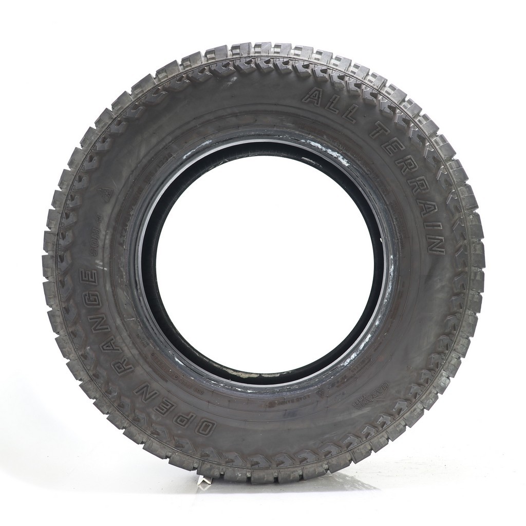 Set of (4) Used LT 275/70R18 Mazama Open Range A/T SQM-3 125/122S – 14-16/32