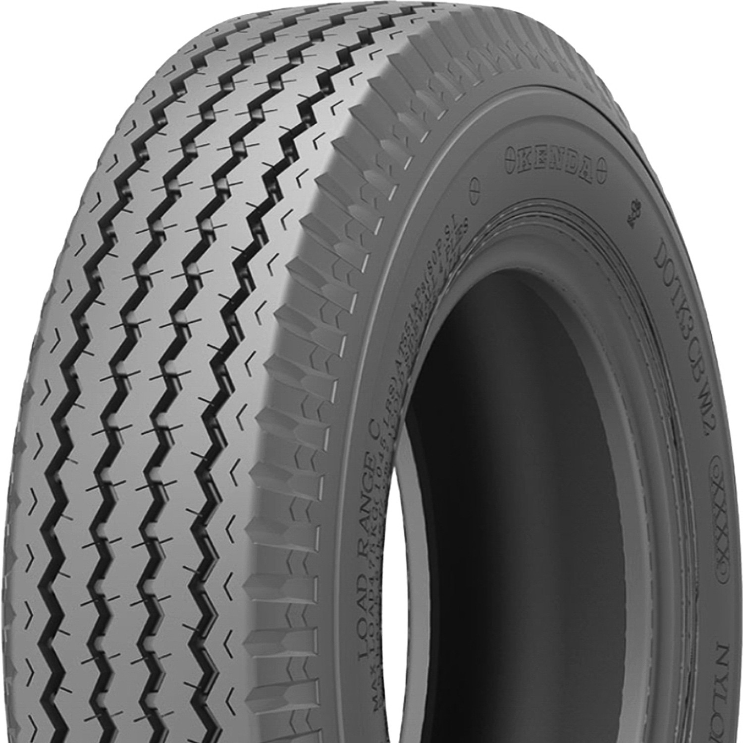 2 Tires Kenda Loadstar K353 ST 5.3-12 5.30-12 5.3X12 Load B 4 Ply Trailer