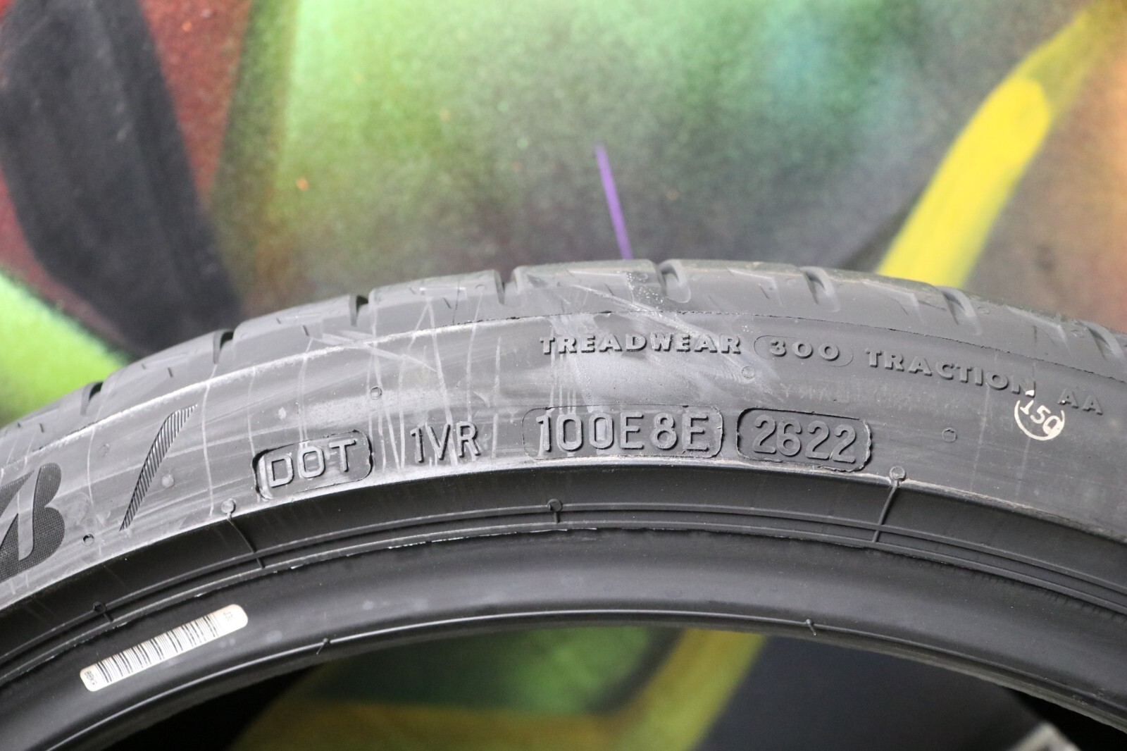 Set of 2 New 265/35R21 Bridgestone Potenza Sport – 101Y – 8.5/32