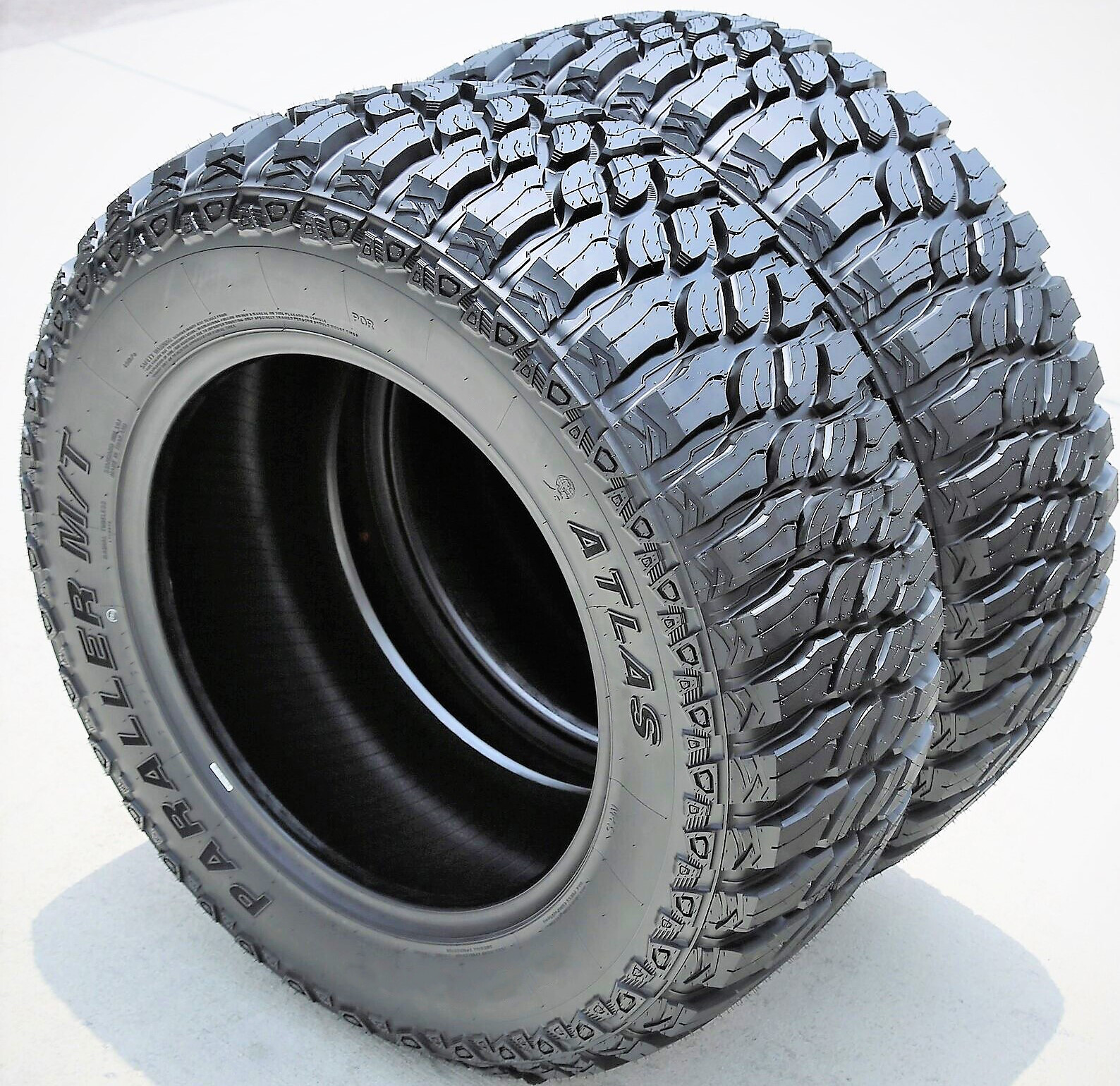 2 Tires Atlas Paraller M/T LT 30X9.50R15 Load C 6 Ply MT Mud