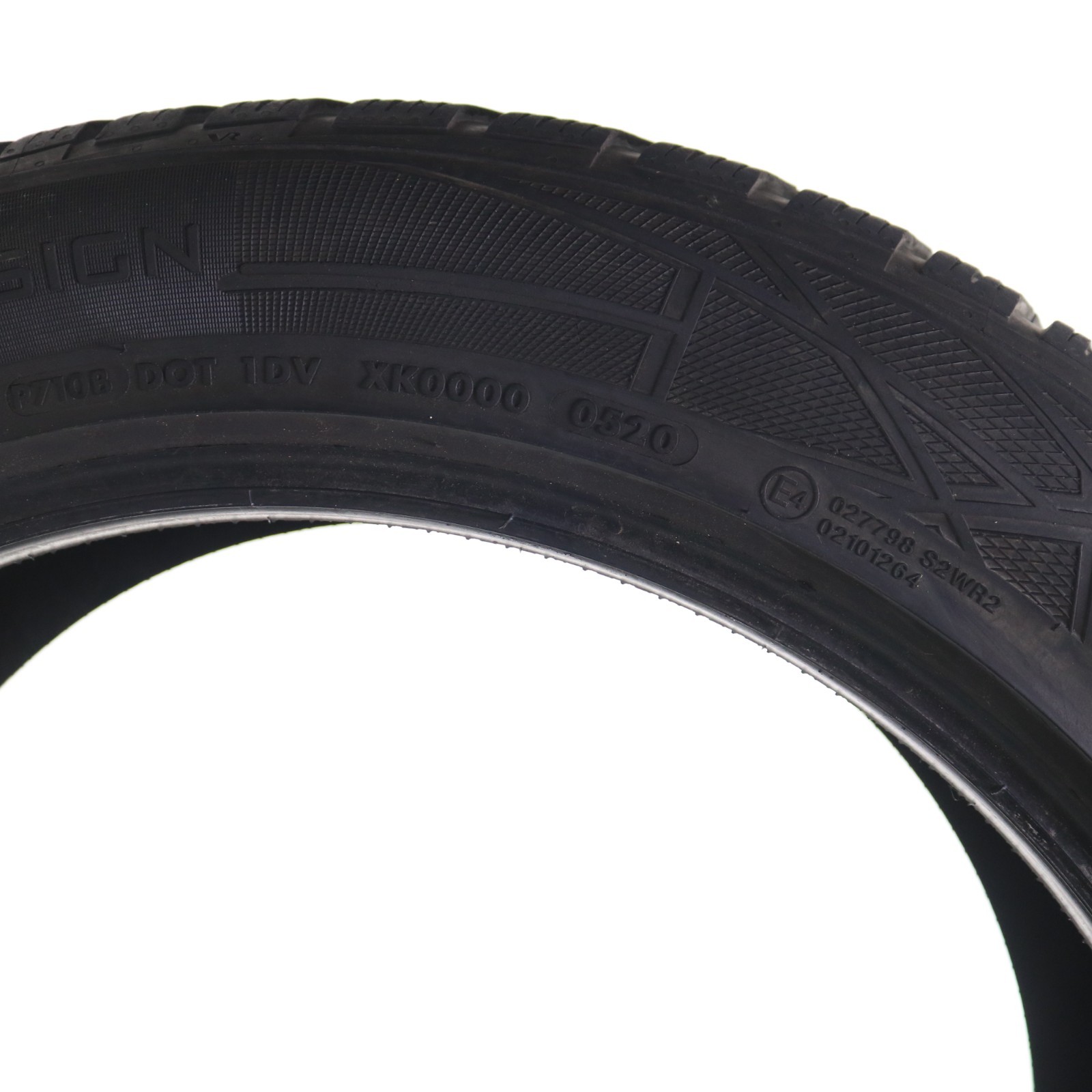 Used 265/45R20 Vredestein Wintrac Pro – 108V – 7/32 No Repairs