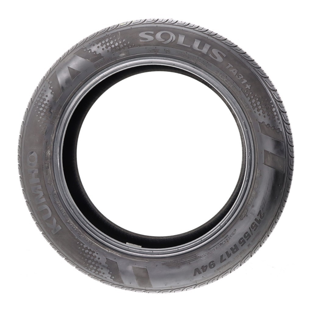 Used 215/55R17 Kumho Solus TA31 Plus 94V – 7.5/32