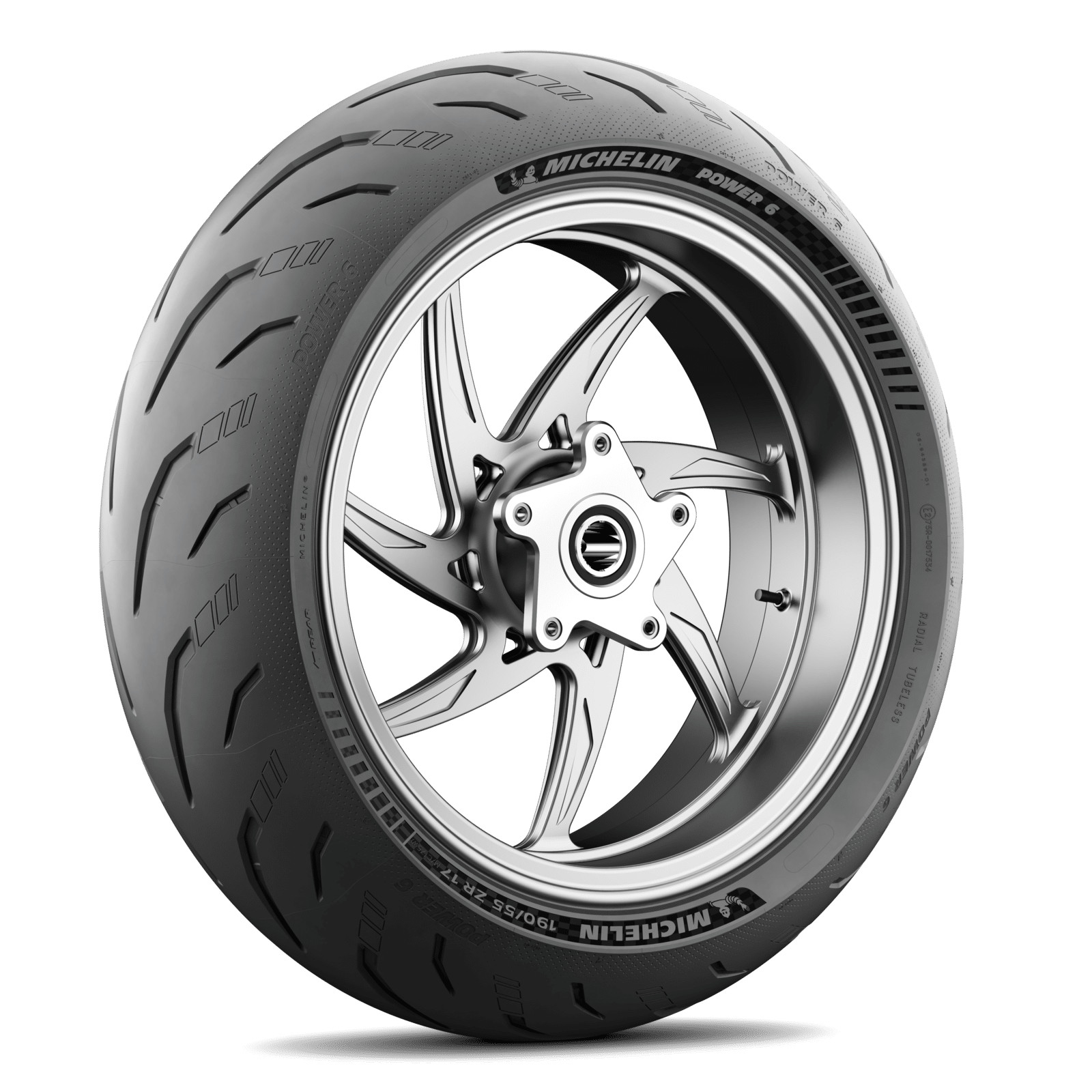 Michelin Power 6 200/55Zr-17 78W Rear Motorcycle