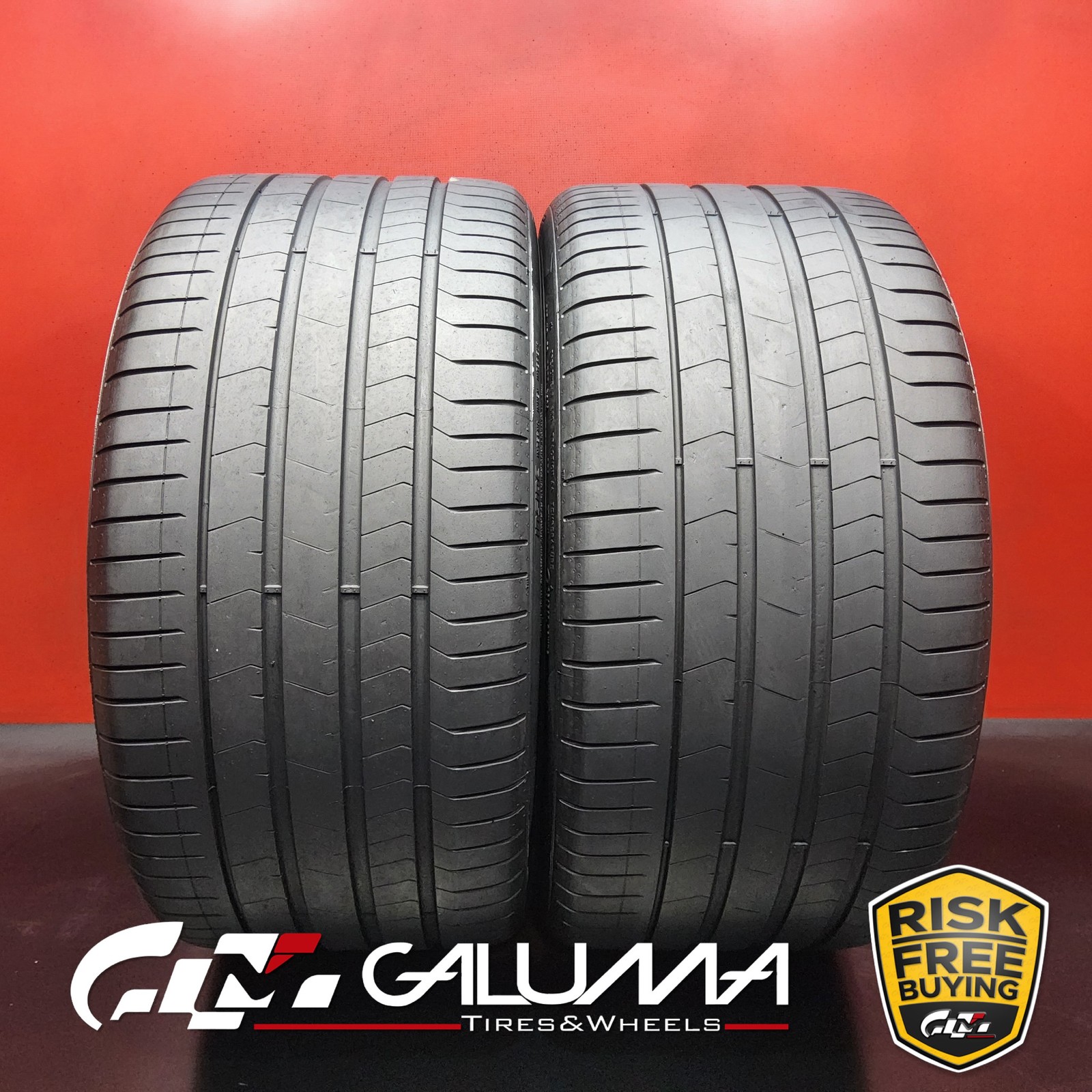 Set of 2 Tires Pirelli P Zero PZ4 XL 315/30ZR22 315/30/22 3153022 No Patch 92705