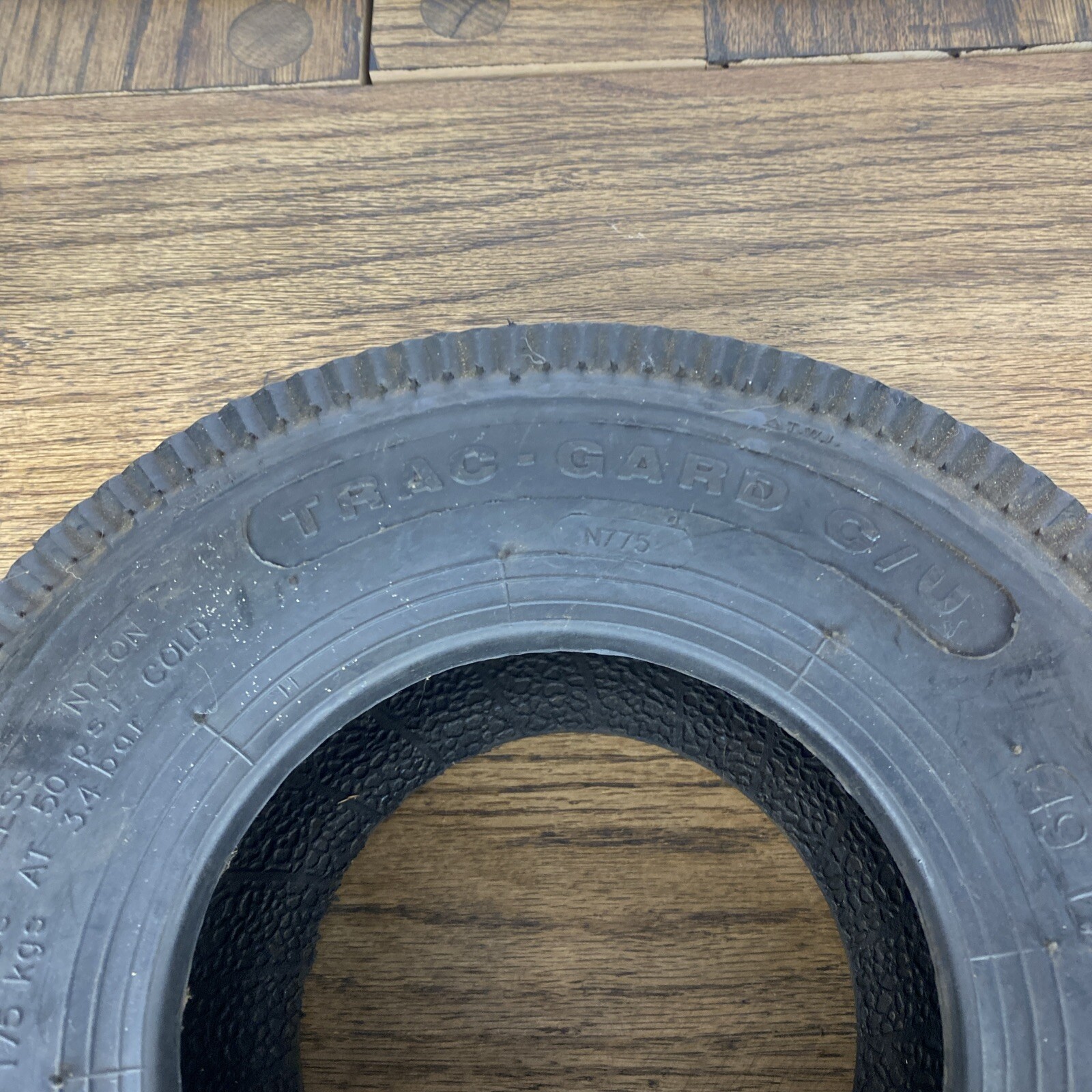 Tire Power King Sawtooth Rib 4.10-5 Load 4 Ply Lawn & Garden