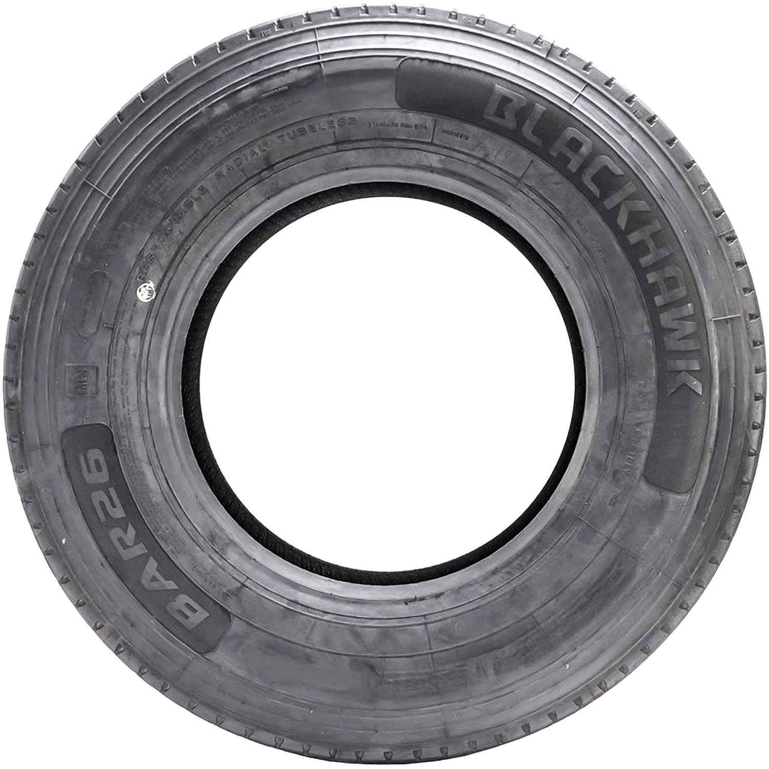 2 Tires Blackhawk BAR26 255/70R22.5 Load H 16 Ply All Position Commercial