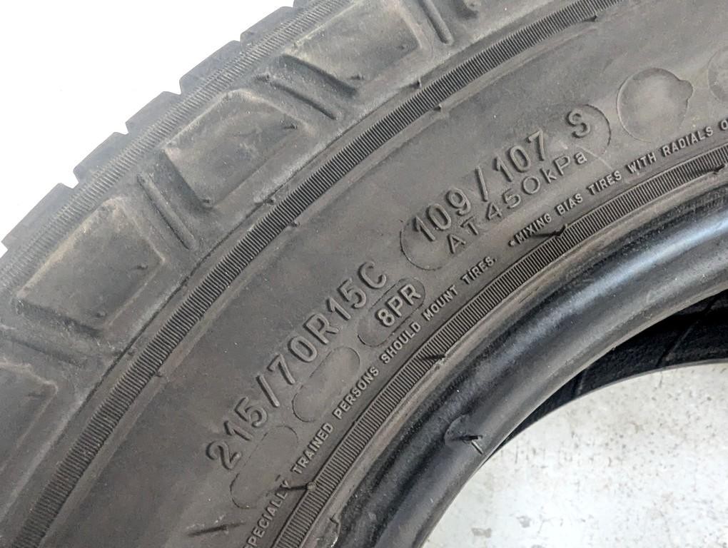 215/70 R15C 109/107S MICHELIN AGILIS 3 7.22MM 7.36MM A4922 SUMMER TYRES (QU