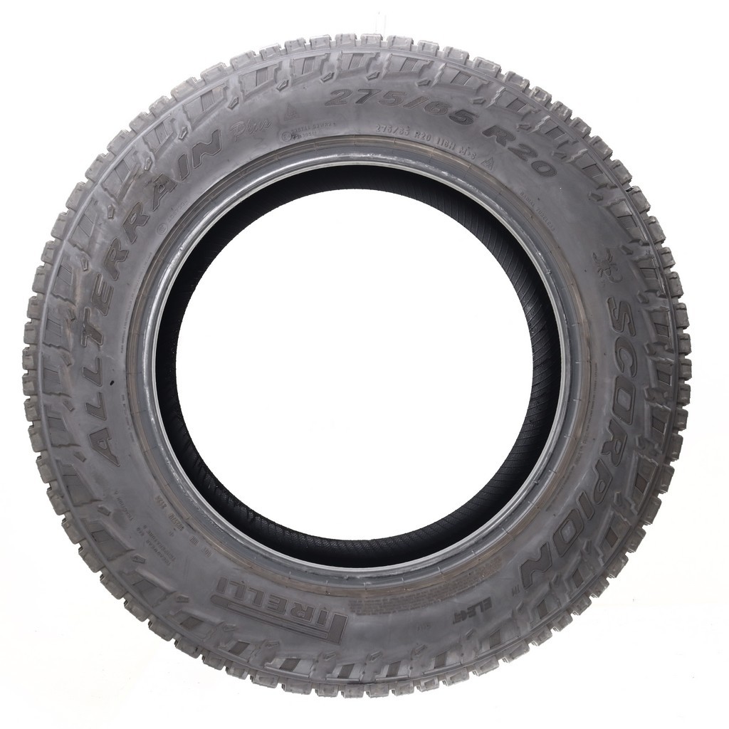 Set of (4) Used 275/65R20 Pirelli Scorpion All Terrain Plus RIV ELECT (15MZZ)