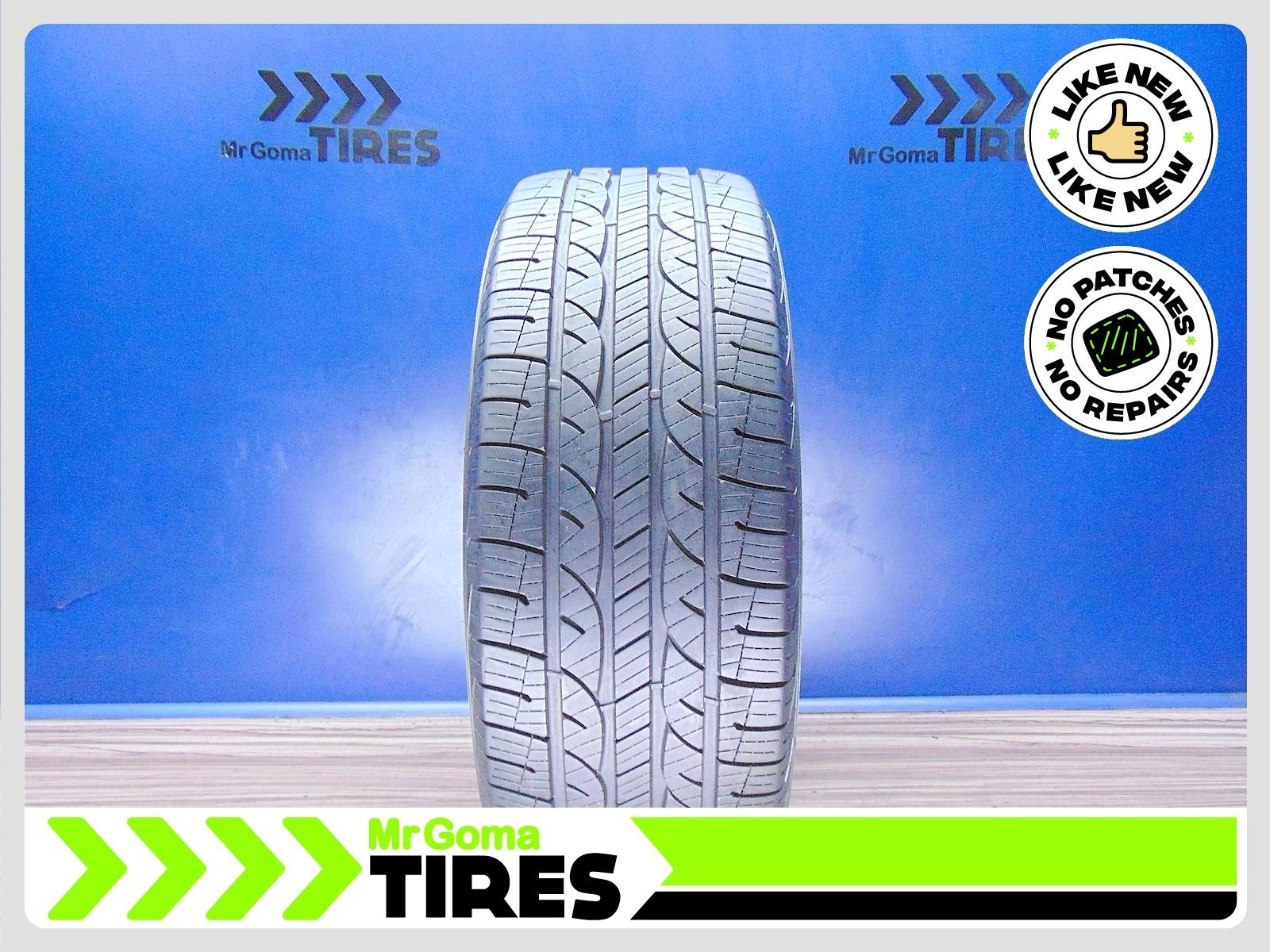 1 KELLY EDGE TOURING A/S XL 245/50R20 95% LIFE USED TIRE NO PATCH 102V
