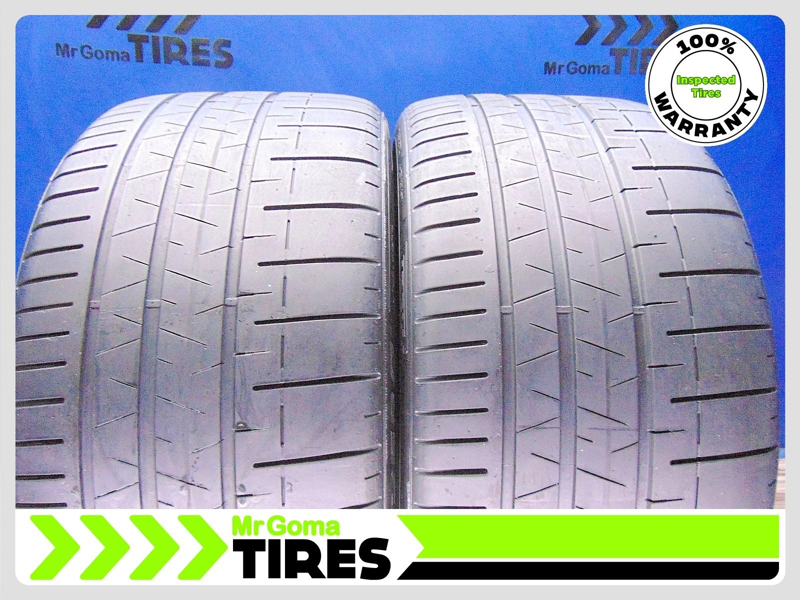 2 PIRELLI P ZERO CORSA PZC4 N0 XL 315/30R22 USED TIRES 2022 DOT 3153022
