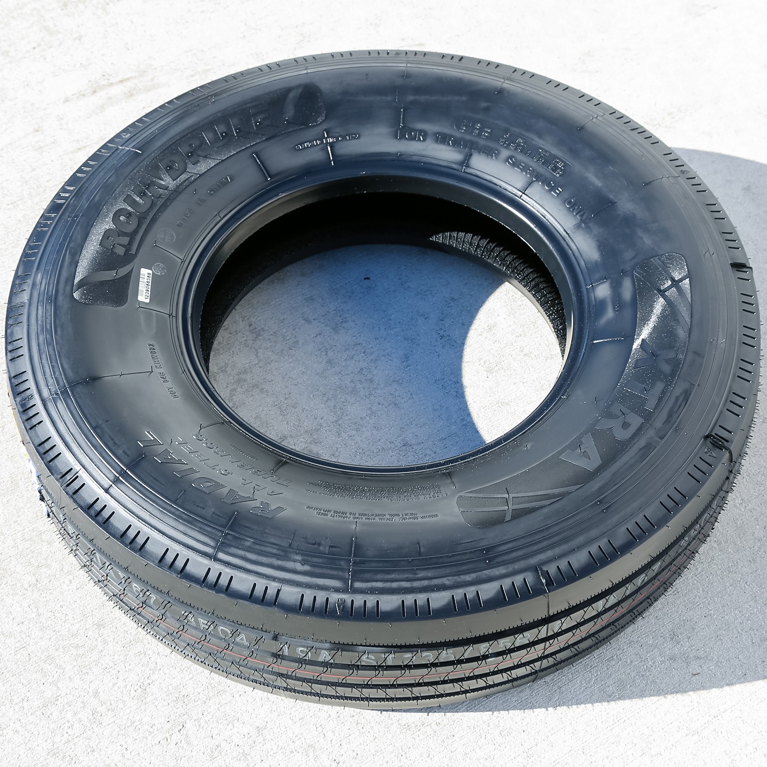 2 Tires Roundrule Xtra All Steel ST 235/80R16 Load H 16 Ply Trailer