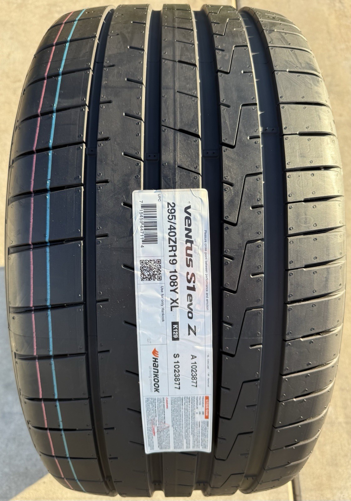 TWO BRAND NEW 295/40ZR19 108Y Hankook Ventus S1 evo Z ND0 Porsche Panamera Tires