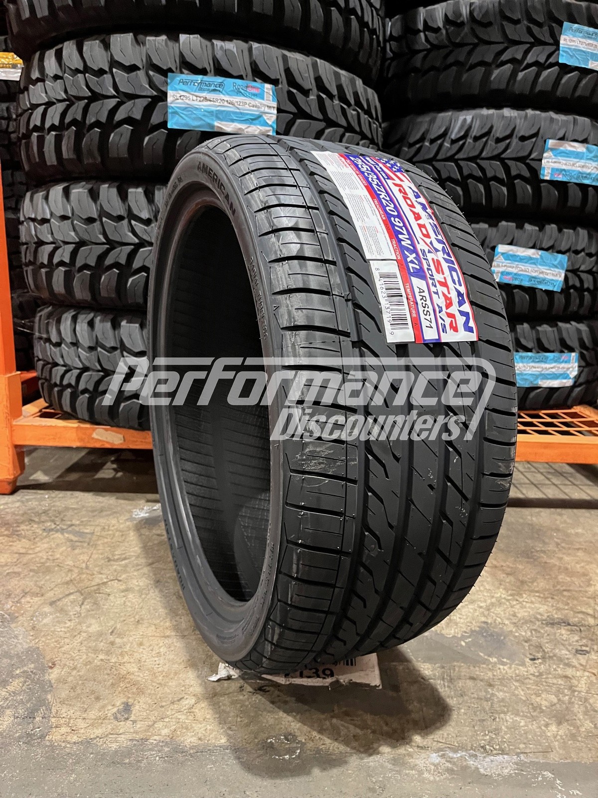 1 New American Roadstar Sport A/S Tire 255/35R20 97W SL BSW 255 35 20 2553520