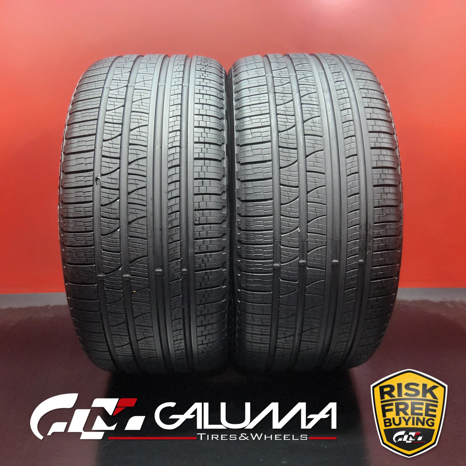 Set of 2 Tires LikeNEW Pirelli Scorpion Verde All Season (NE0) 295/35R21 #94664