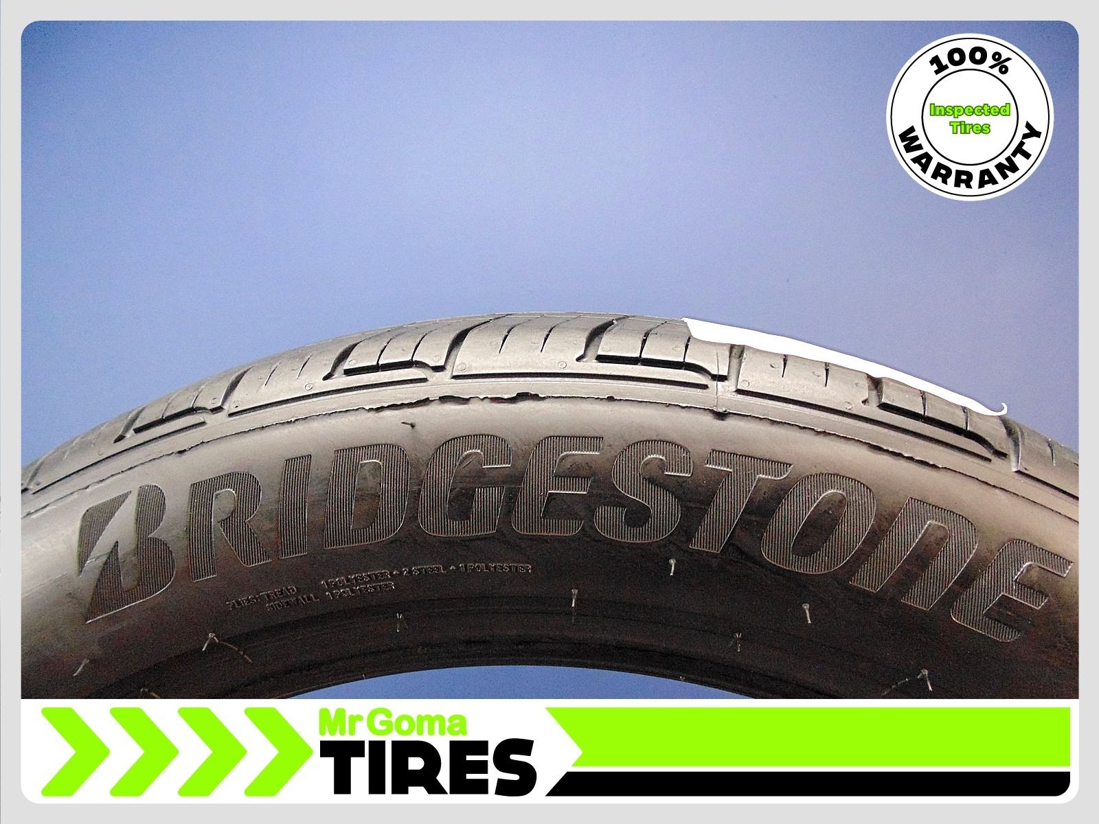 1 Bridgestone Alenza Sport A/S AO XL 235/50R20 104T Tread 7.0/32 2355020