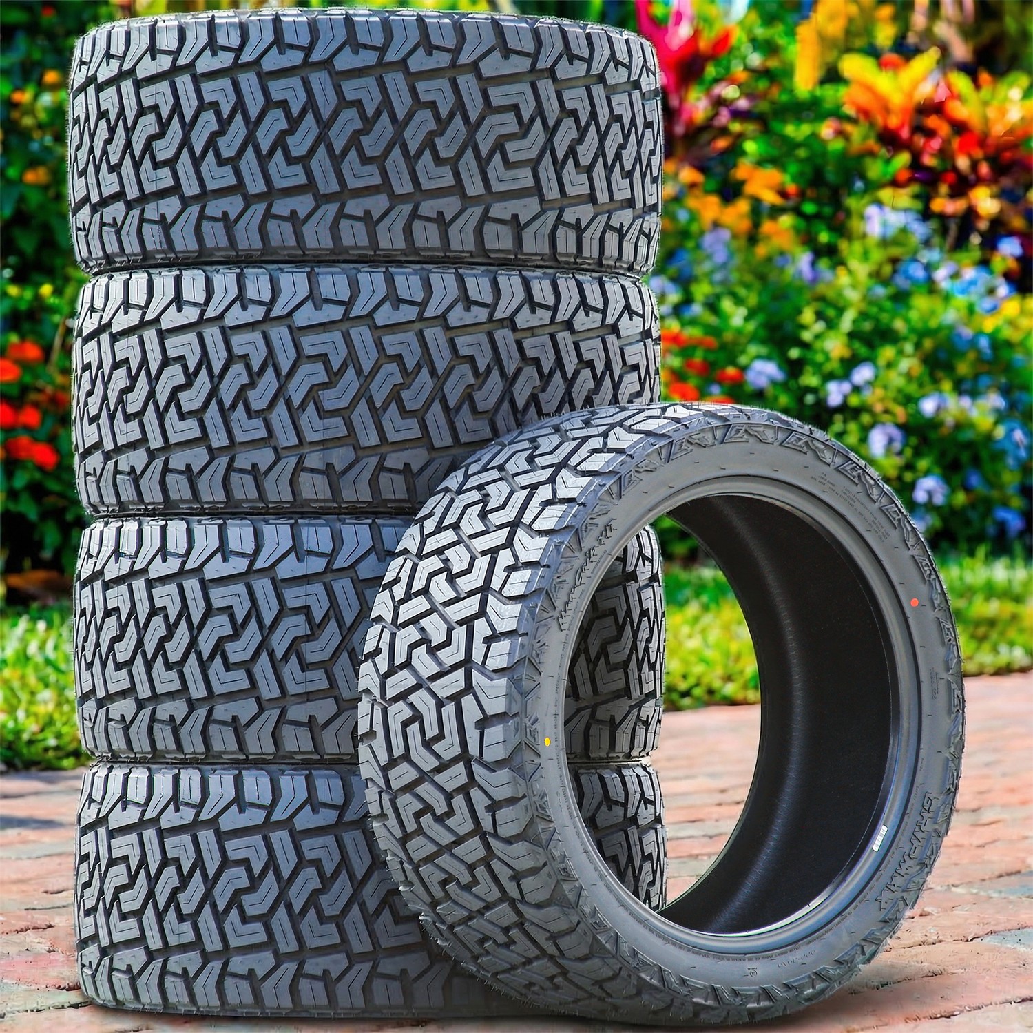 4 Tires Gripmax MaxGrip X/T LT 35X14.50R24 Load F 12 Ply XT Extreme Terrain