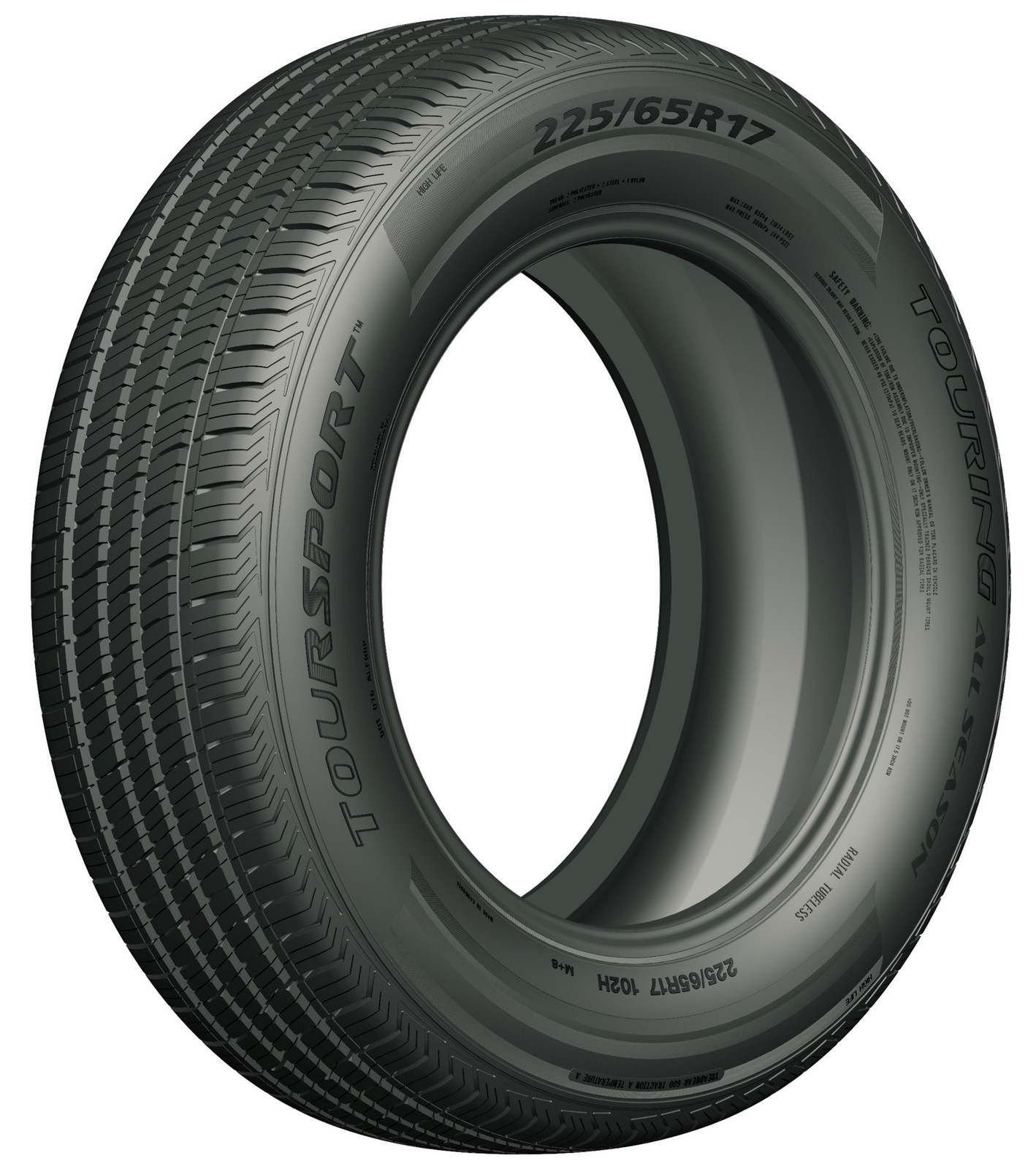 1 New 225/60R18 TourSport Touring All Season Tire 100H BSW SL 2256018 225 60 18