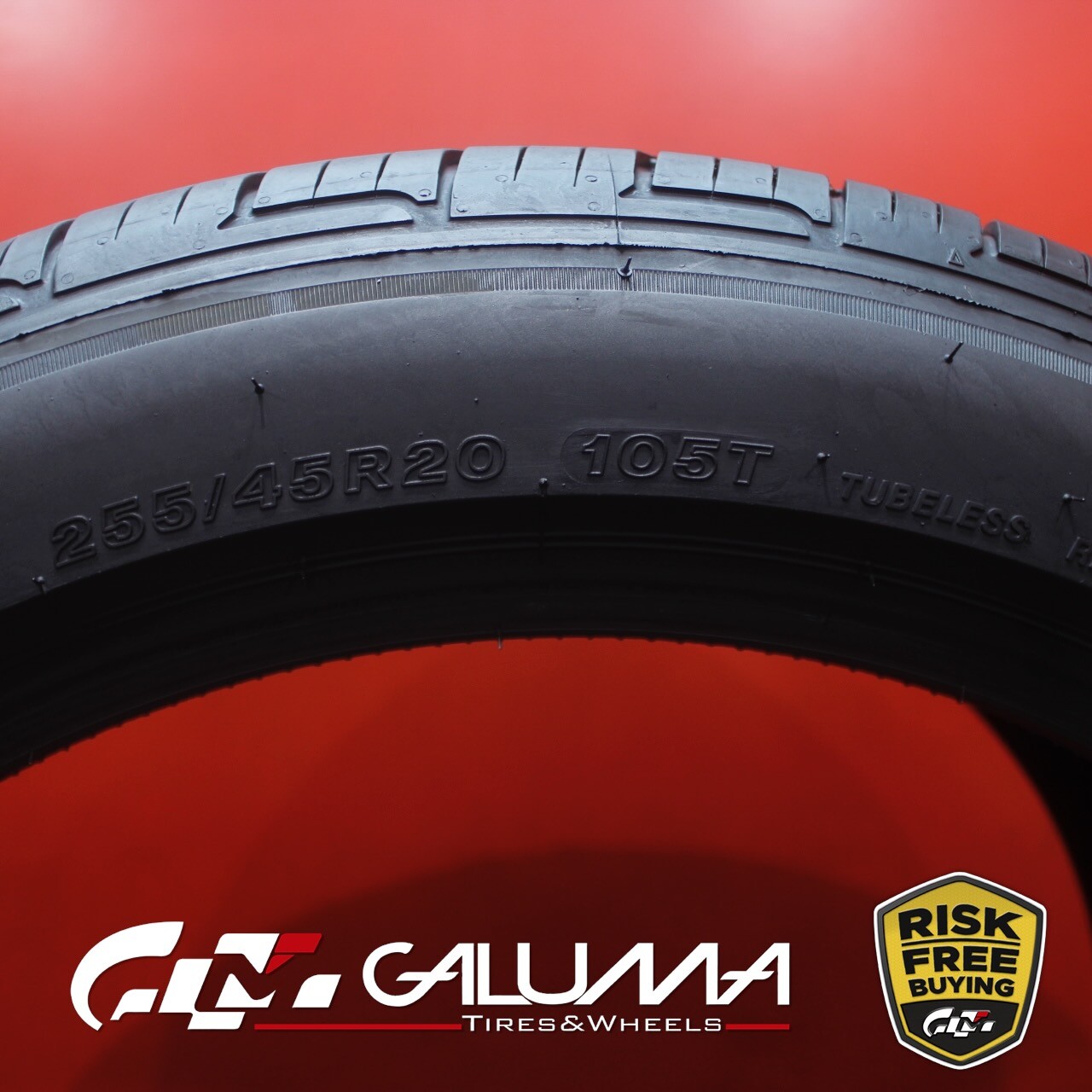 1 (One) Tire Bridgestone Alenza Sport A/S 255/45R20 255/45/20 No Patch #85437