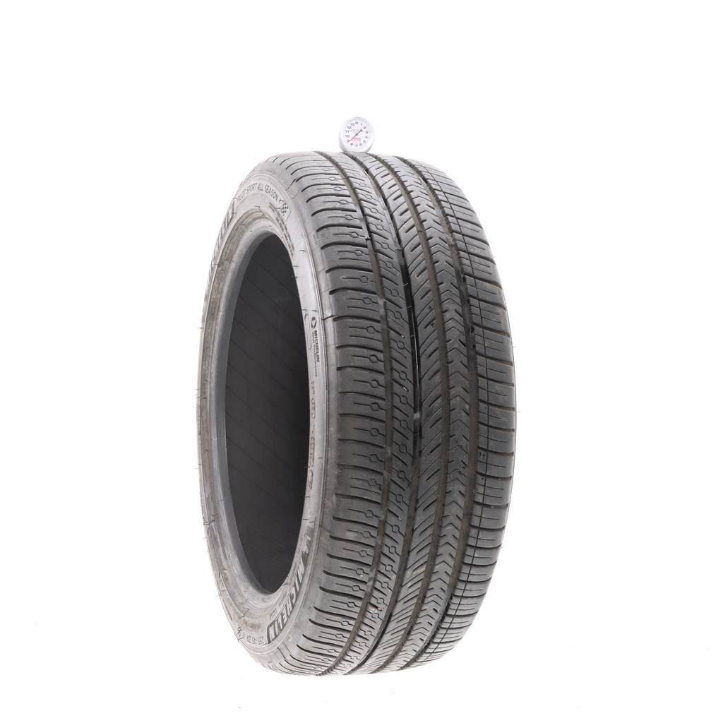 Set of (4) Used 255/45ZR19 Michelin Pilot Sport All Season 4 104Y – 8.5-9.5/32
