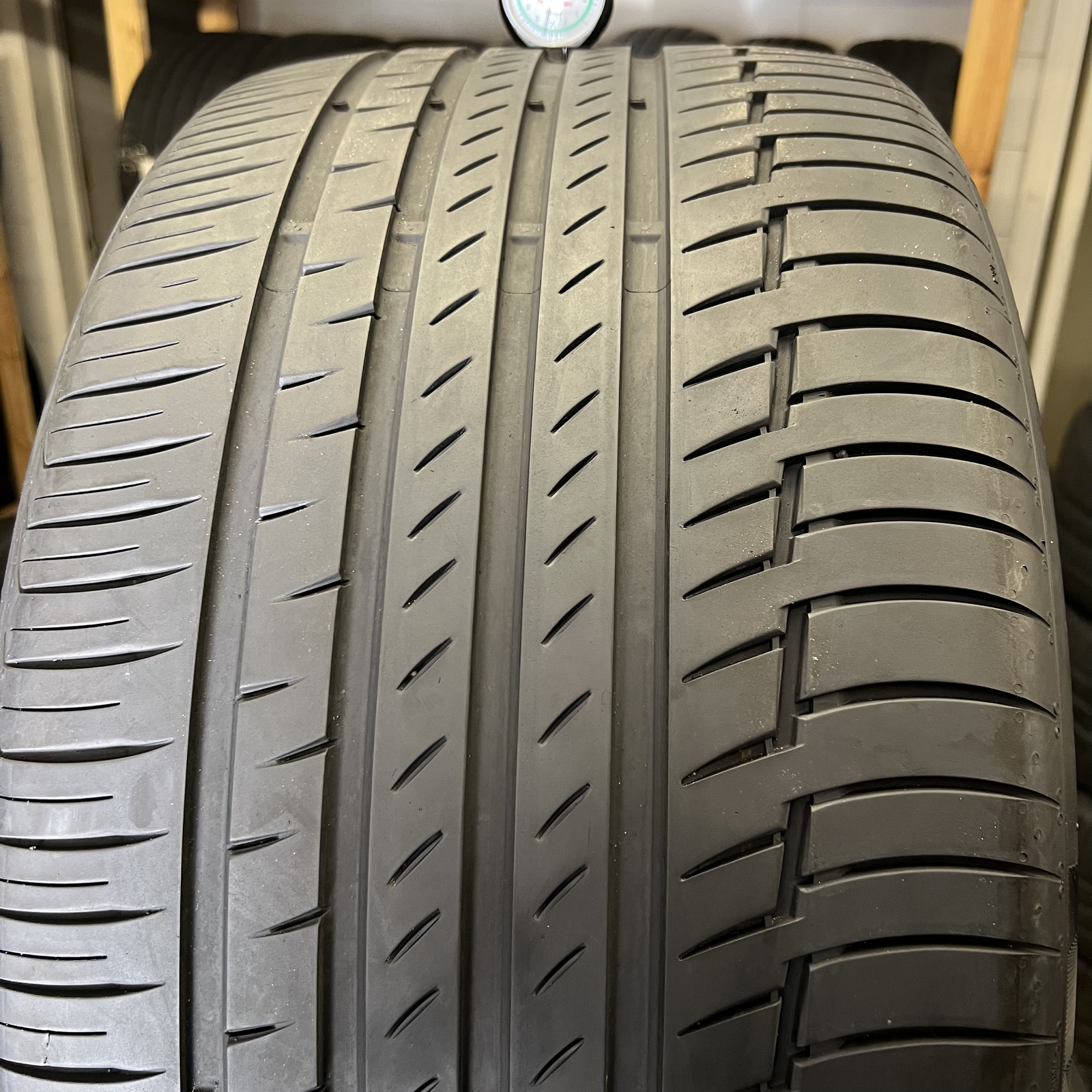 Set Of 4 Tires Likenew Continental PremiumContact 6 BMW 275/35R22 & 315/30ZR22