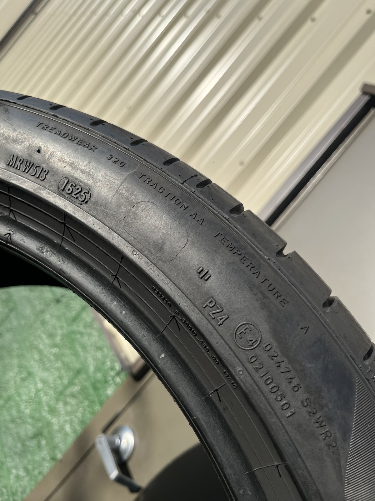 Set Of 2 Tires Pirelli P Zero PZ4 Run Flat ★ BMW 315/35R21 111Y DOT.1625 7.5/32