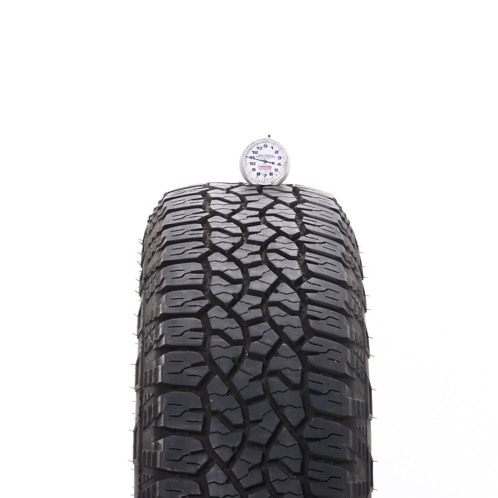 Set of (4) Used 235/75R15 Goodyear Wrangler Trailrunner AT 105S – 9.5-11/32