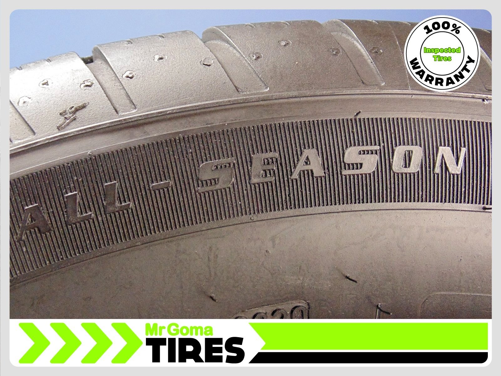 2 GOODYEAR EAGLE SPORT A/S AO AUDI 235/55R18 USED TIRE 8.7/32 TREAD 100H 2355518