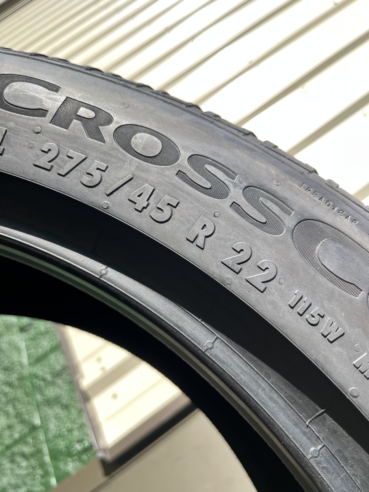 1 Tire Continental CrossContact RX LR 275/45R22 115W DOT.1625 8.75/32