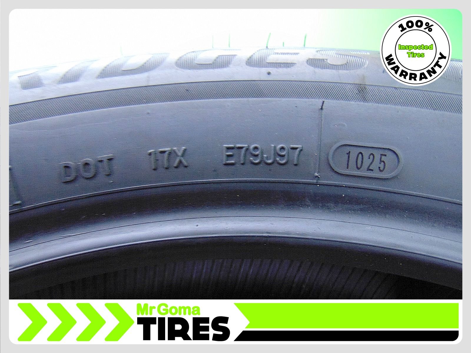 4 235/55R19 USED TIRES BRIDGESTONE TURANZA EL440 8.0/32 TREAD 101H 2355519