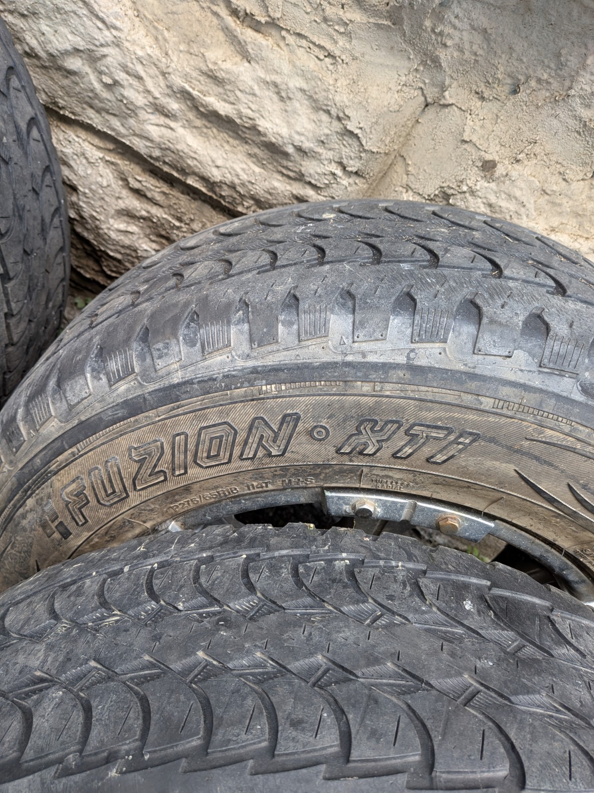 Fuzion Truck Tires Set of 4