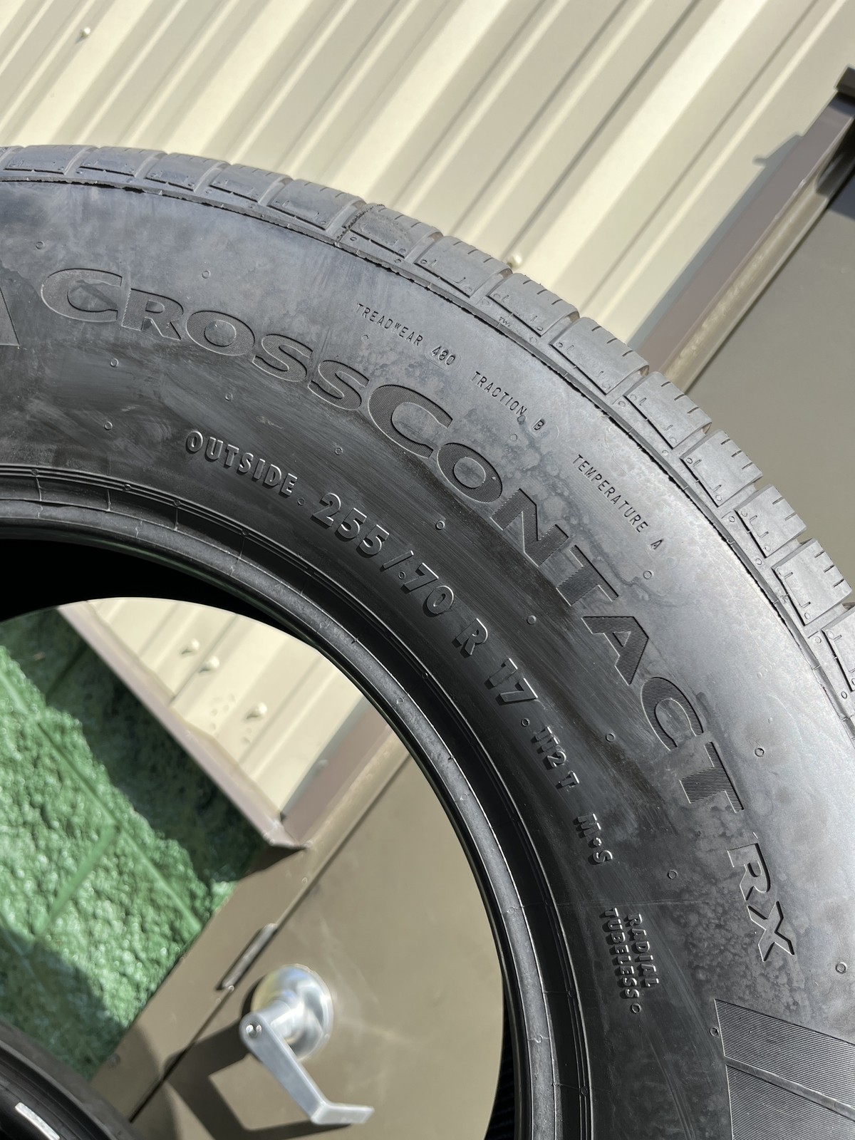 1 New Tire Continental CrossContact RX 255/70R17 112T DOT.3923 12/32