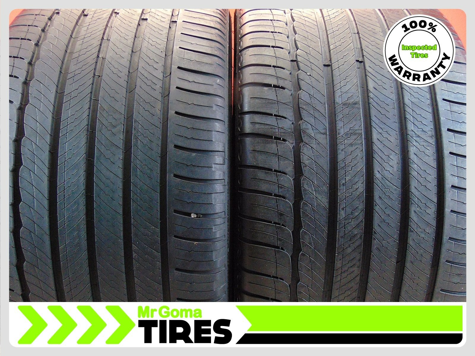 2 USED TIRES MICHELIN PRIMACY TOUR A/S MO 315/40R21 7/32 TREAD 111H 3154021