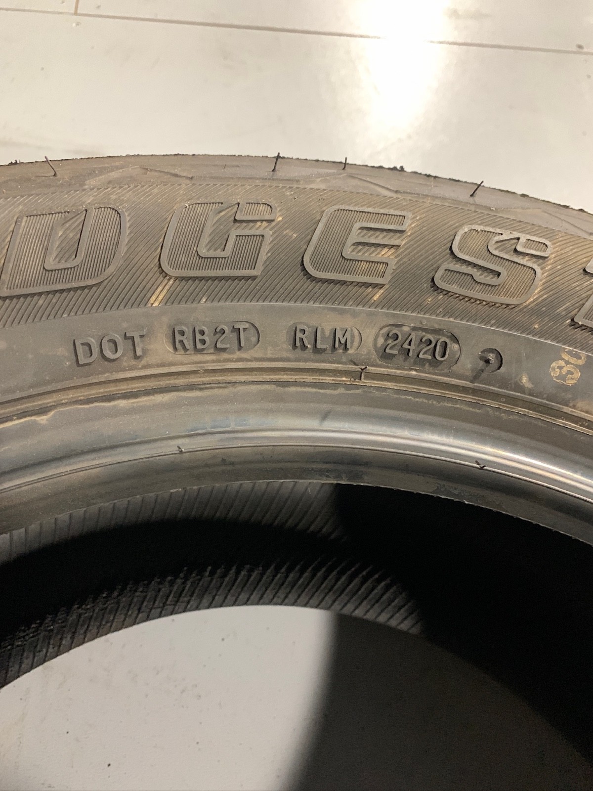 1 New 255 55 18 Bridgestone Dueler H/L Alenza Plus All Season Tire
