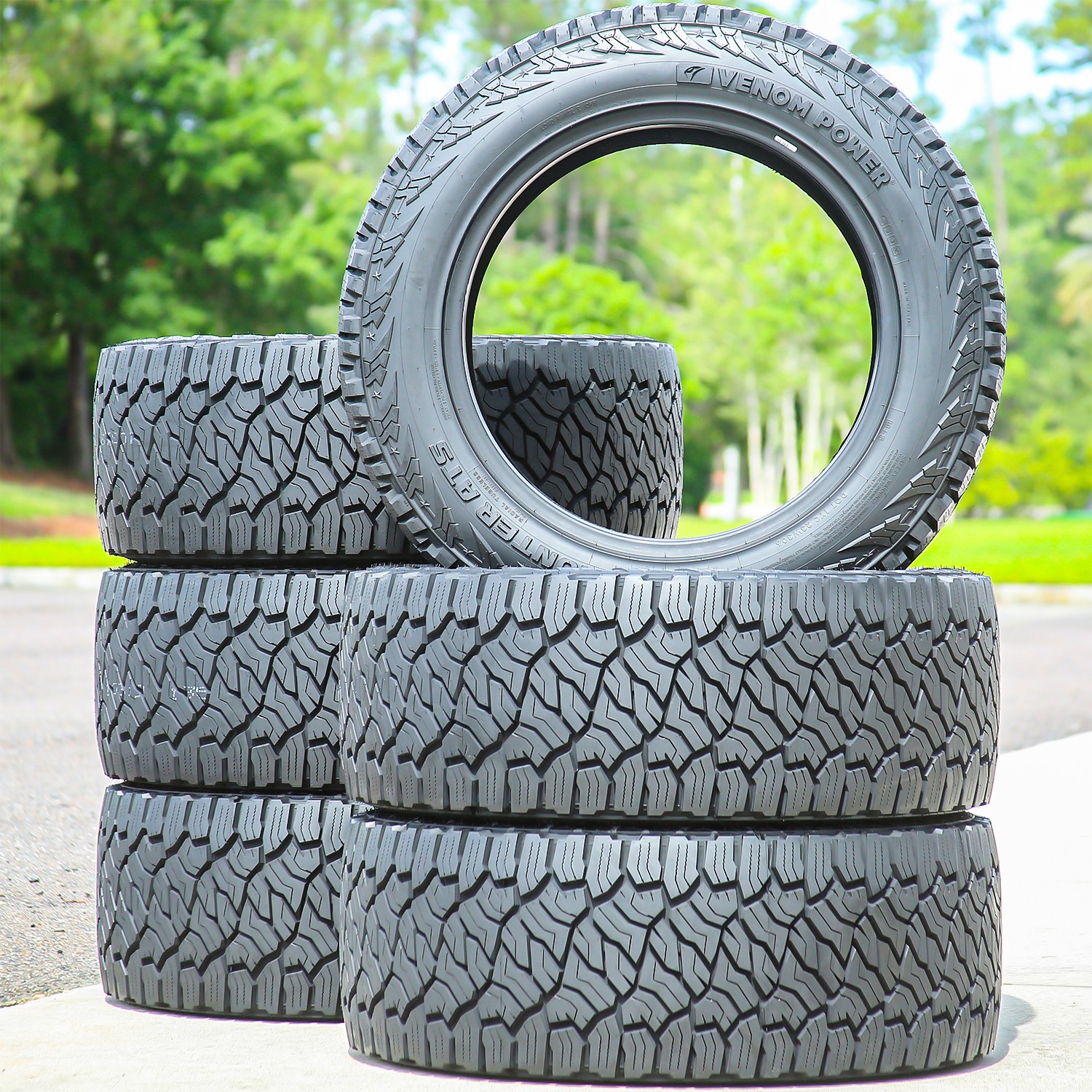 Tire Venom Power Trail Hunter ATS 305/35R24 112H XL AT A/T All Terrain
