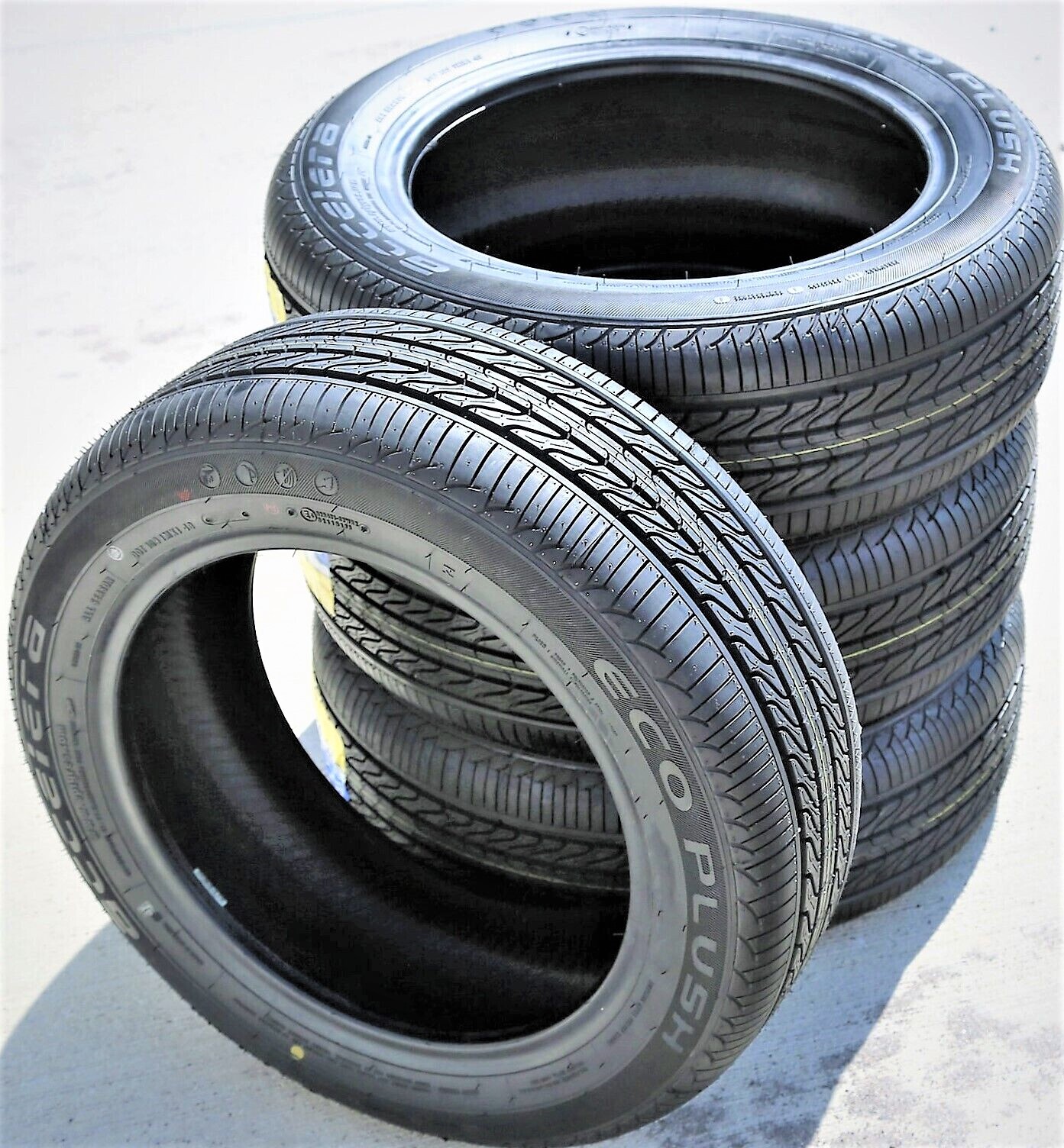 4 Tires Accelera Eco Plush, 195/65R15 91H AS All Season A/S