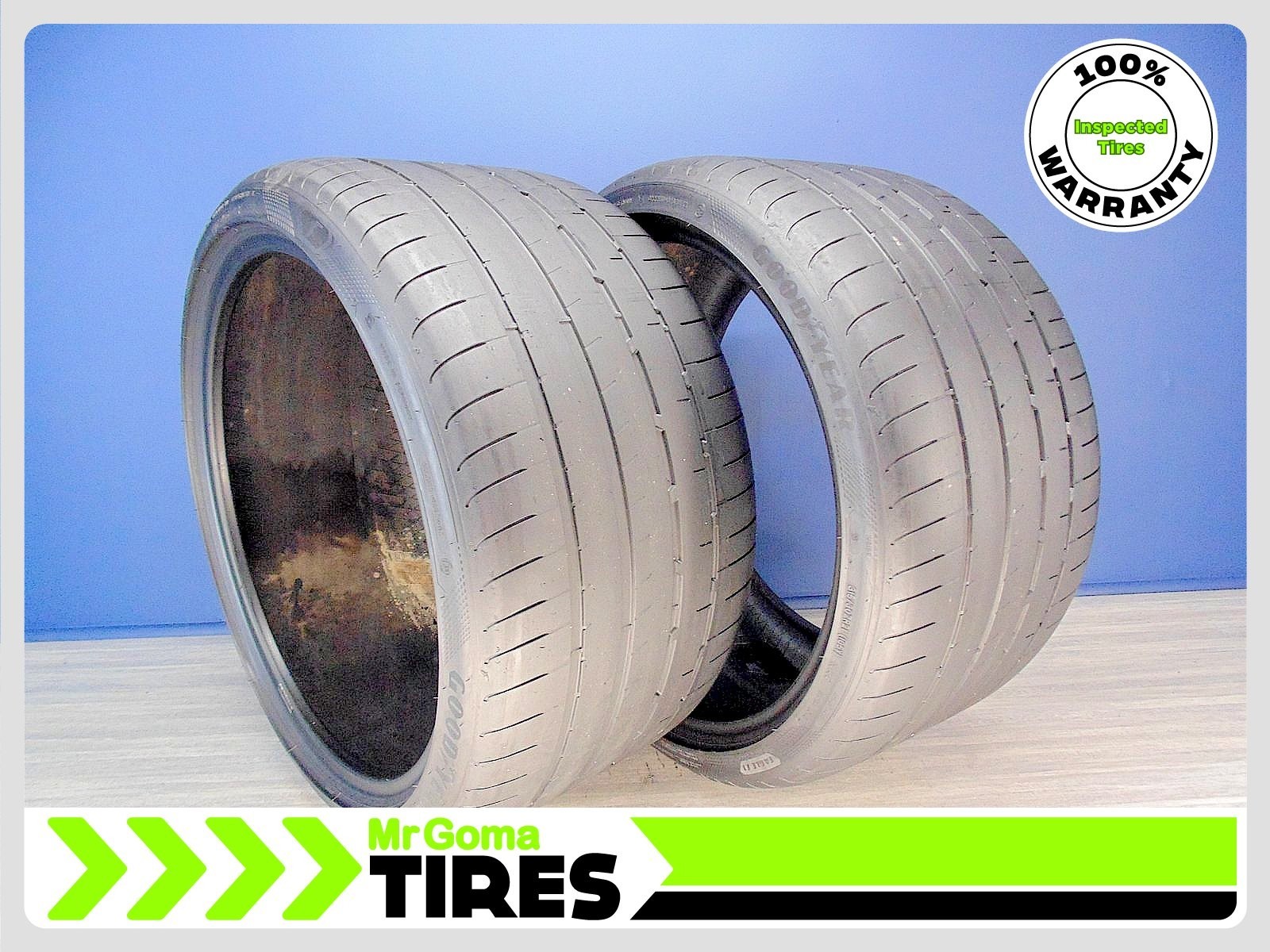2 GOODYEAR EAGLE F1 SUPER SPORT NAO XL 315/30ZR21 USED TIRES 6/32 TREAD 3153021